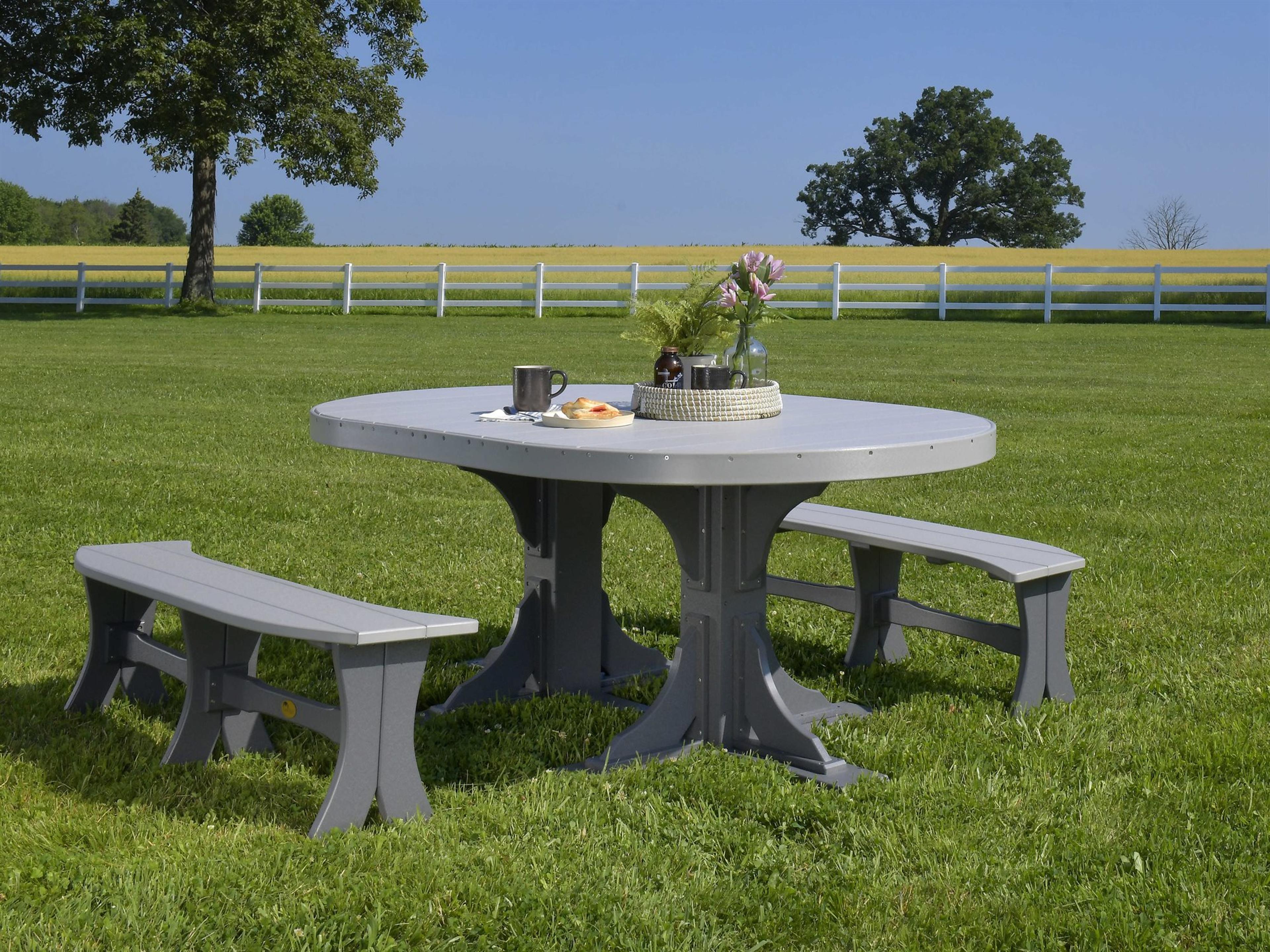 Recycled Plastic Outdoor Dining Set