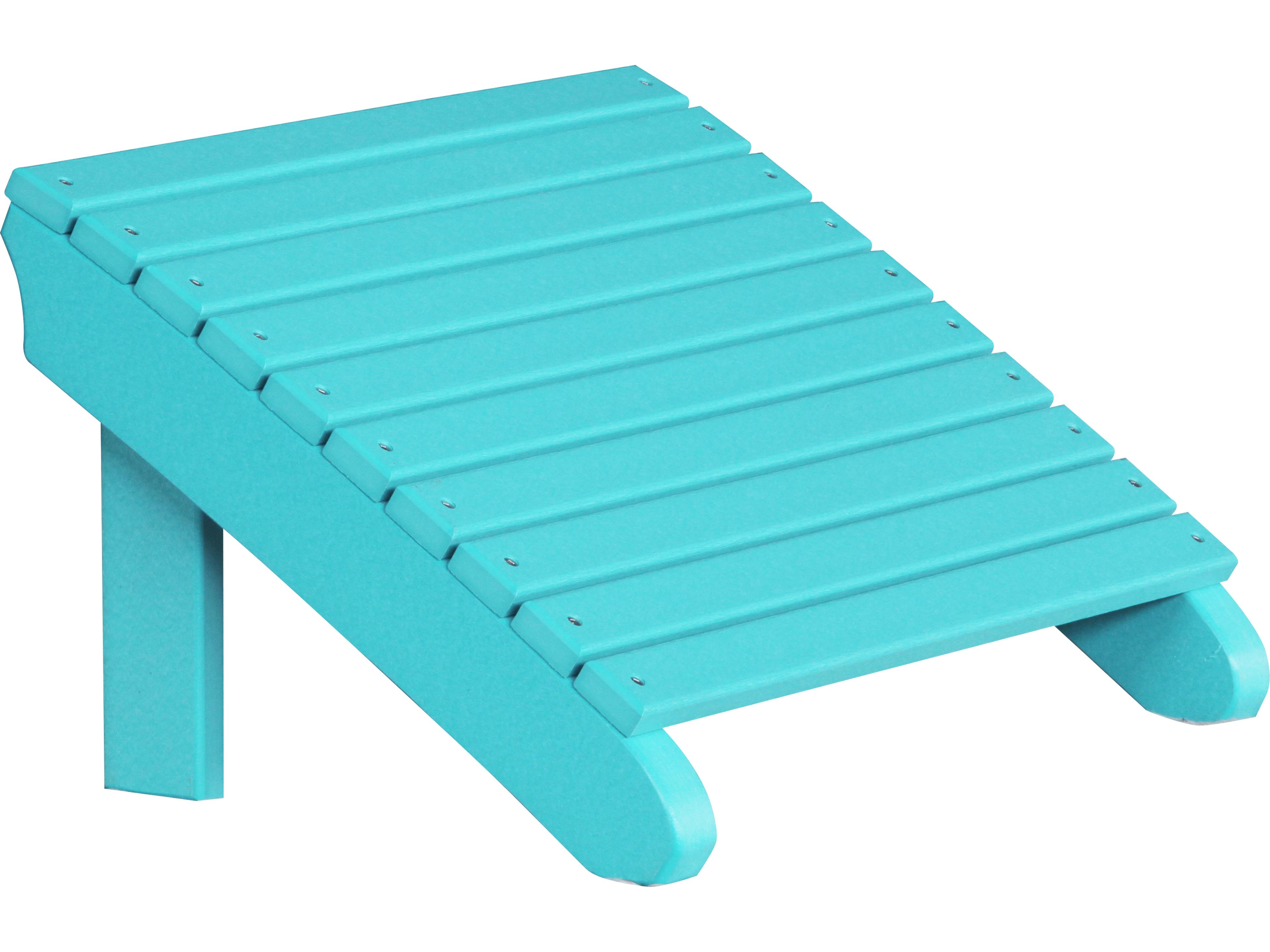 Recycled Plastic Deluxe Adirondack Footrest