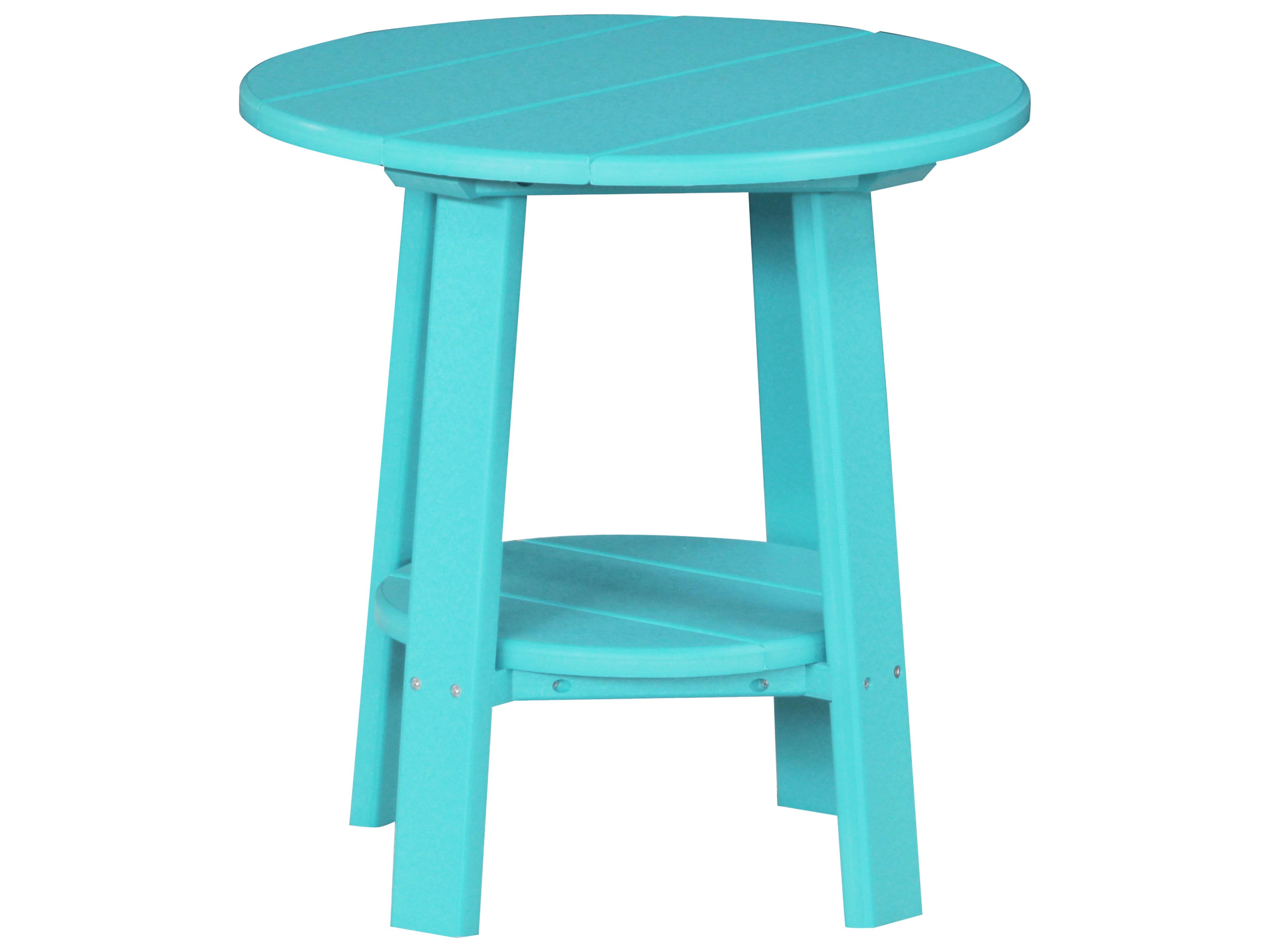 LuxCraft Recycled Plastic Deluxe Patio End Table