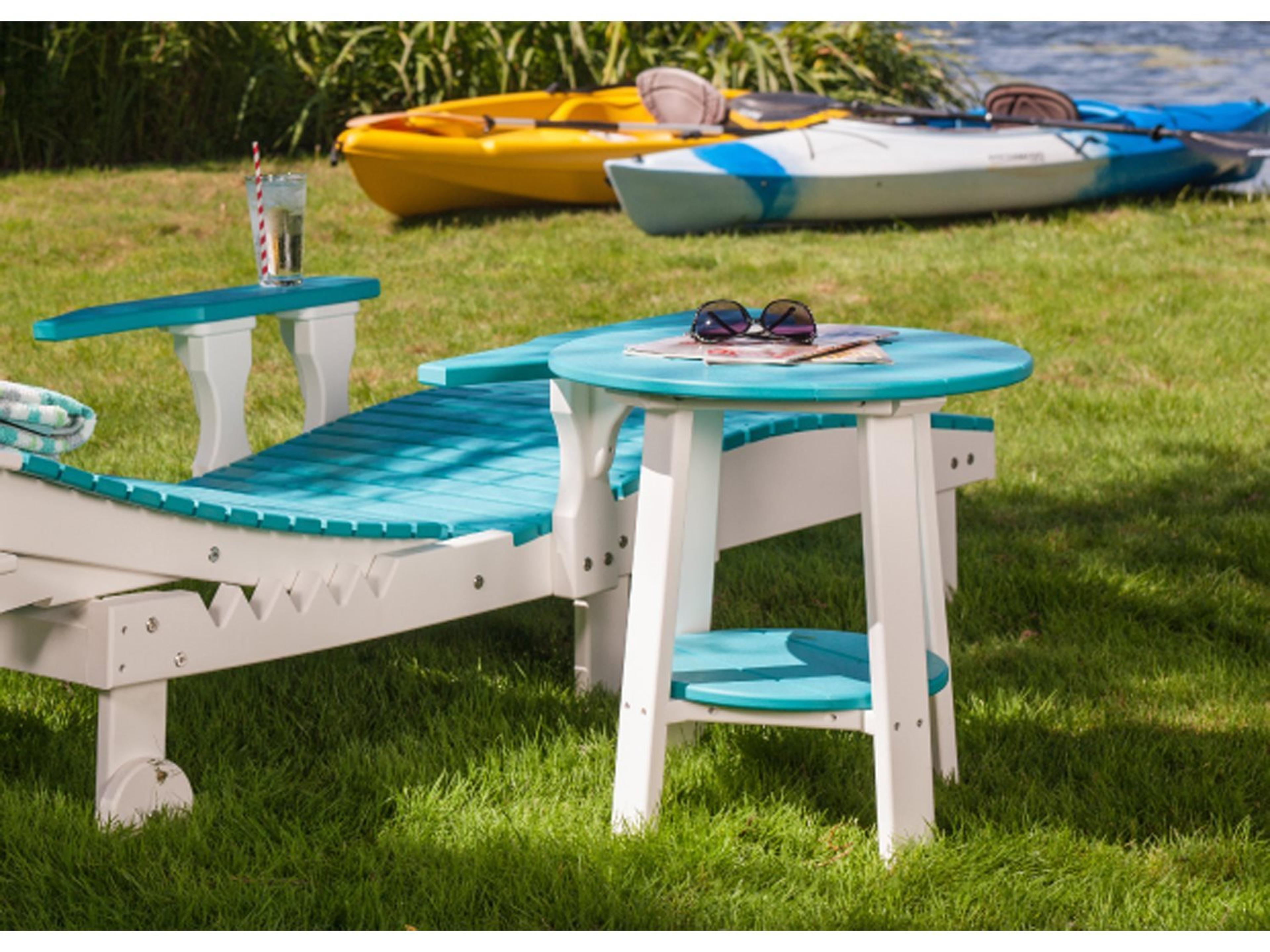 LuxCraft Recycled Plastic Outdoor Patio Lounge Set