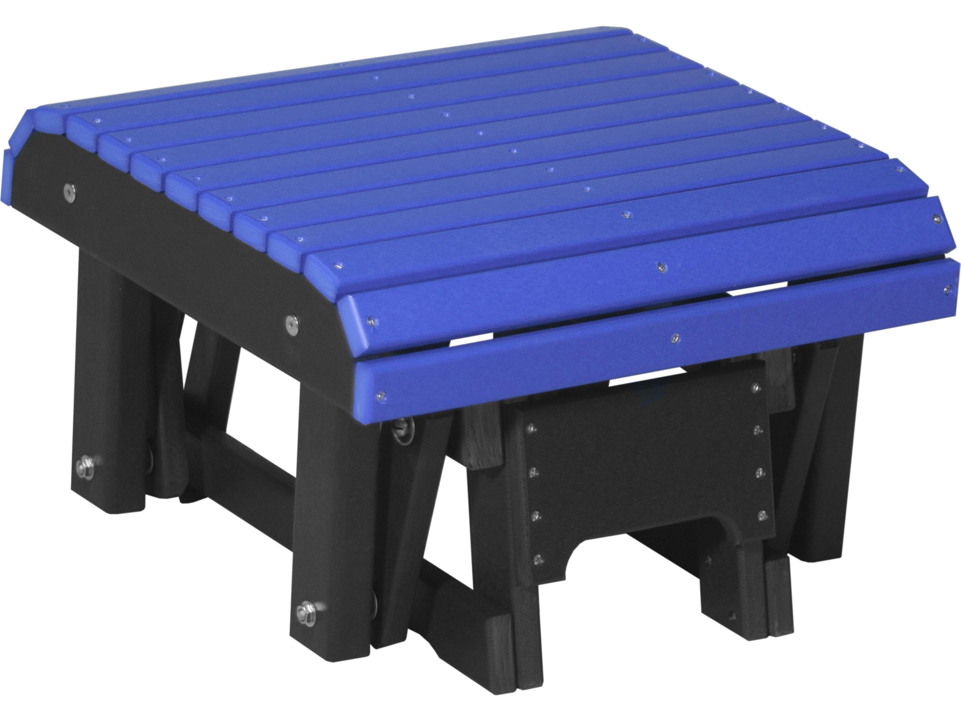 LuxCraft Recycled Plastic Glider Footrest