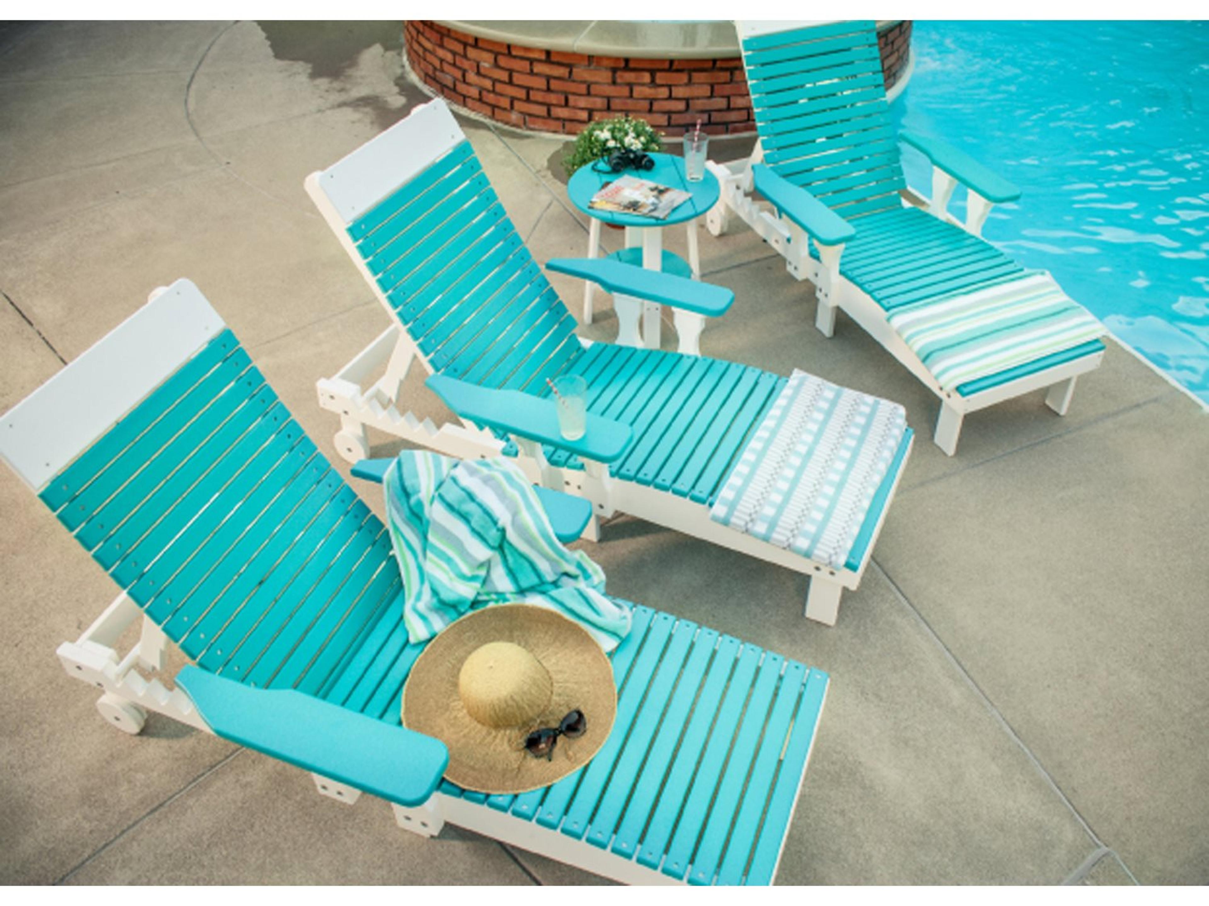 Recycled Plastic Patio Lounge Set