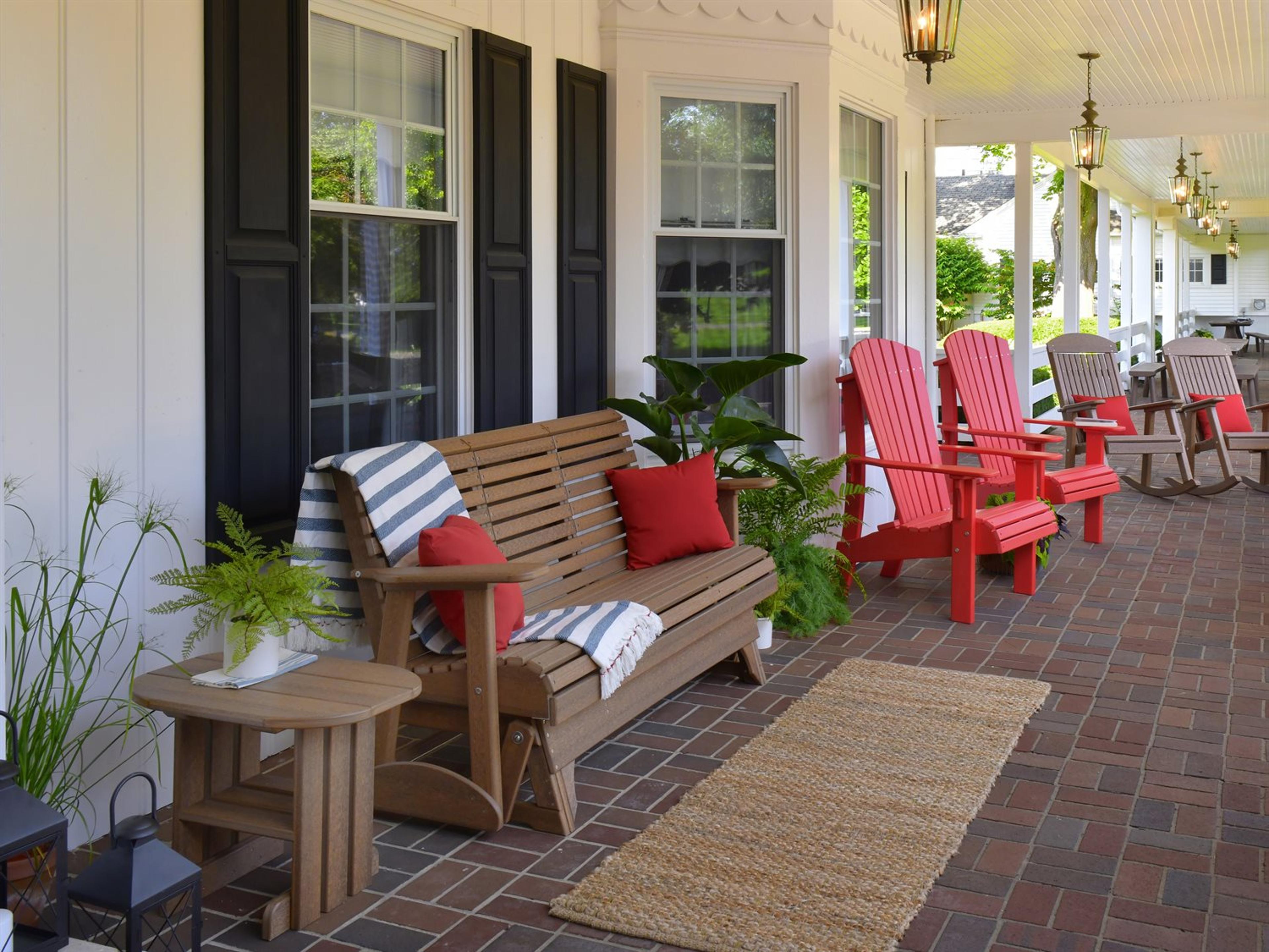 Recycled Plastic Outdoor Patio Lounge Set