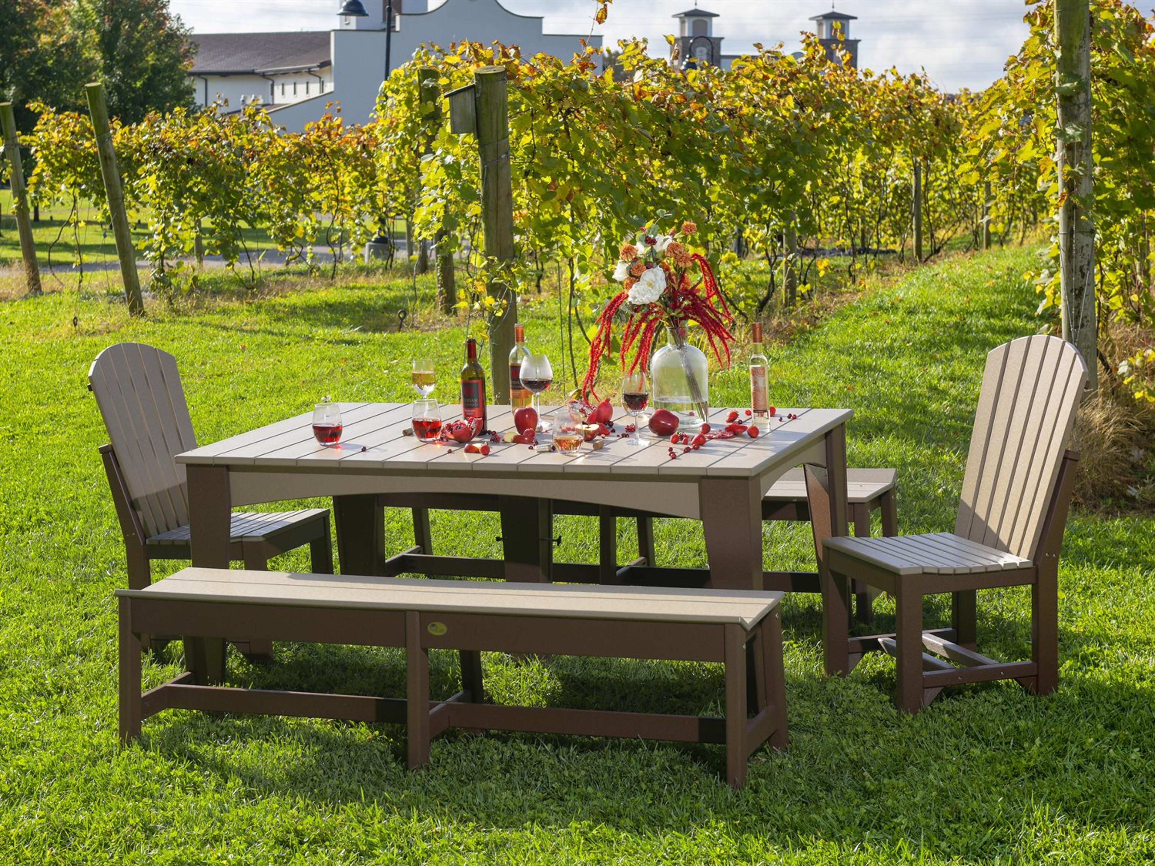 Recycled Plastic Patio Dining Set
