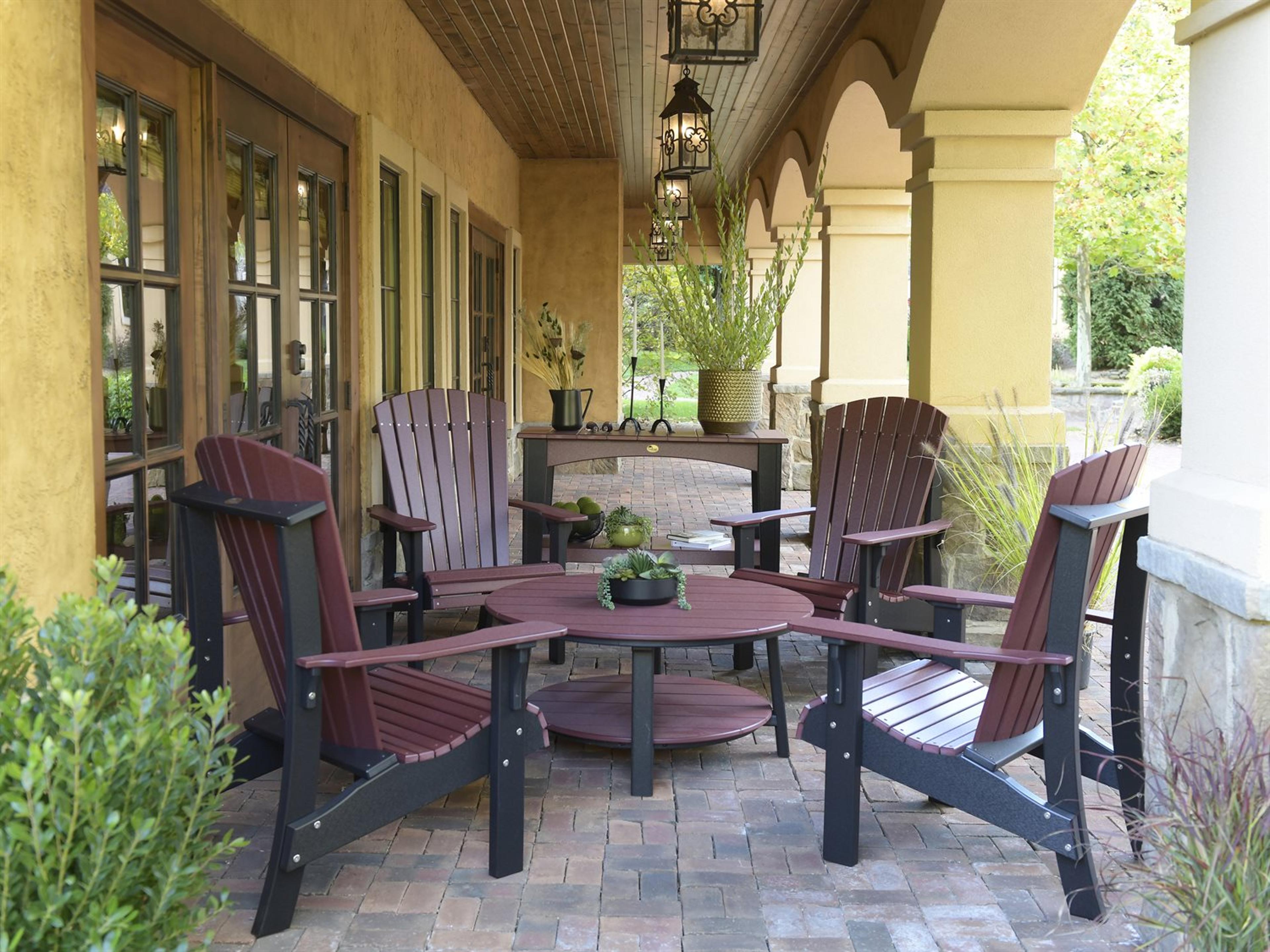 Recycled Plastic Outdoor Patio Lounge Set