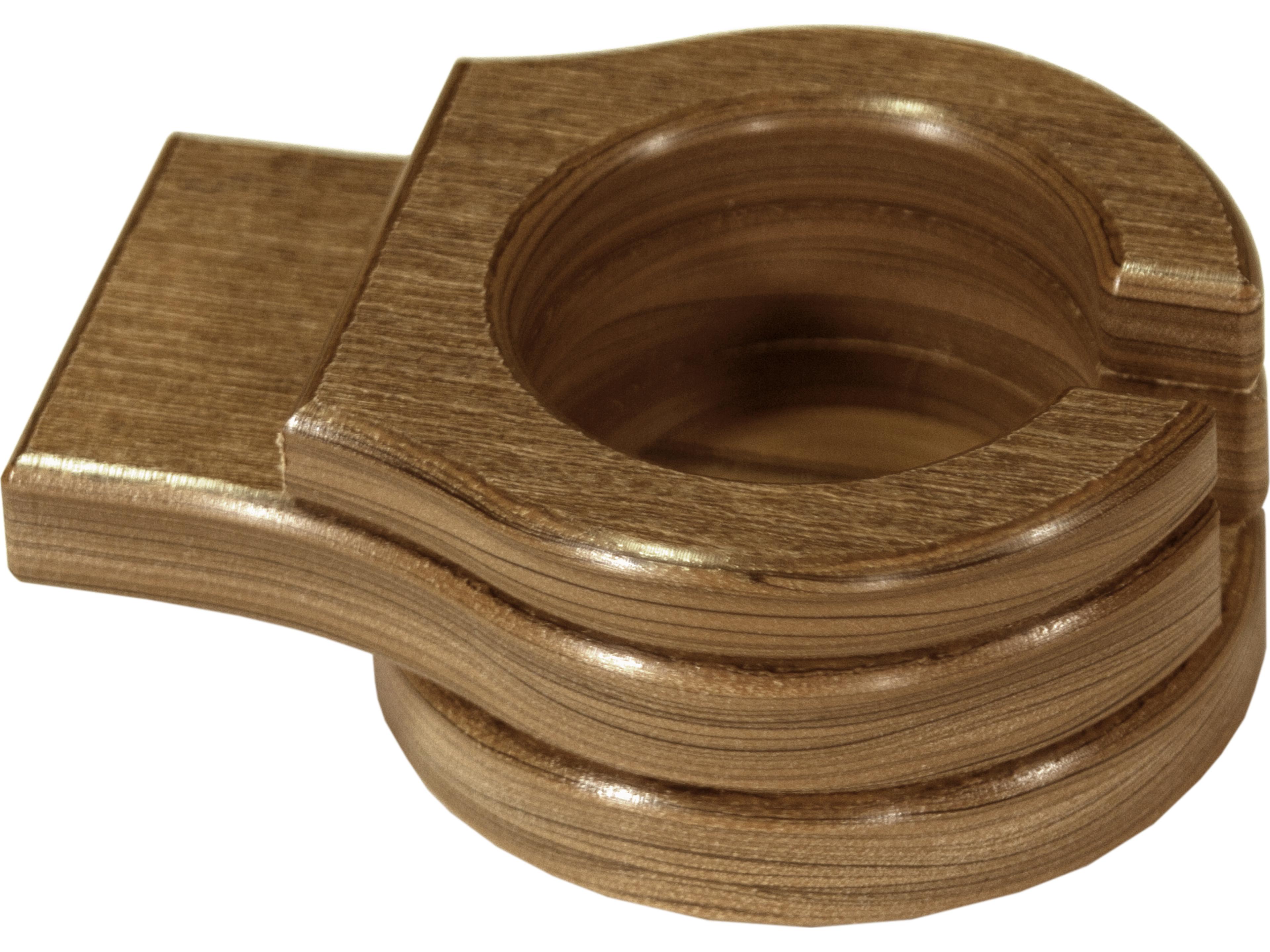 LuxCraft Recycled Plastic Stationary Cup Holder