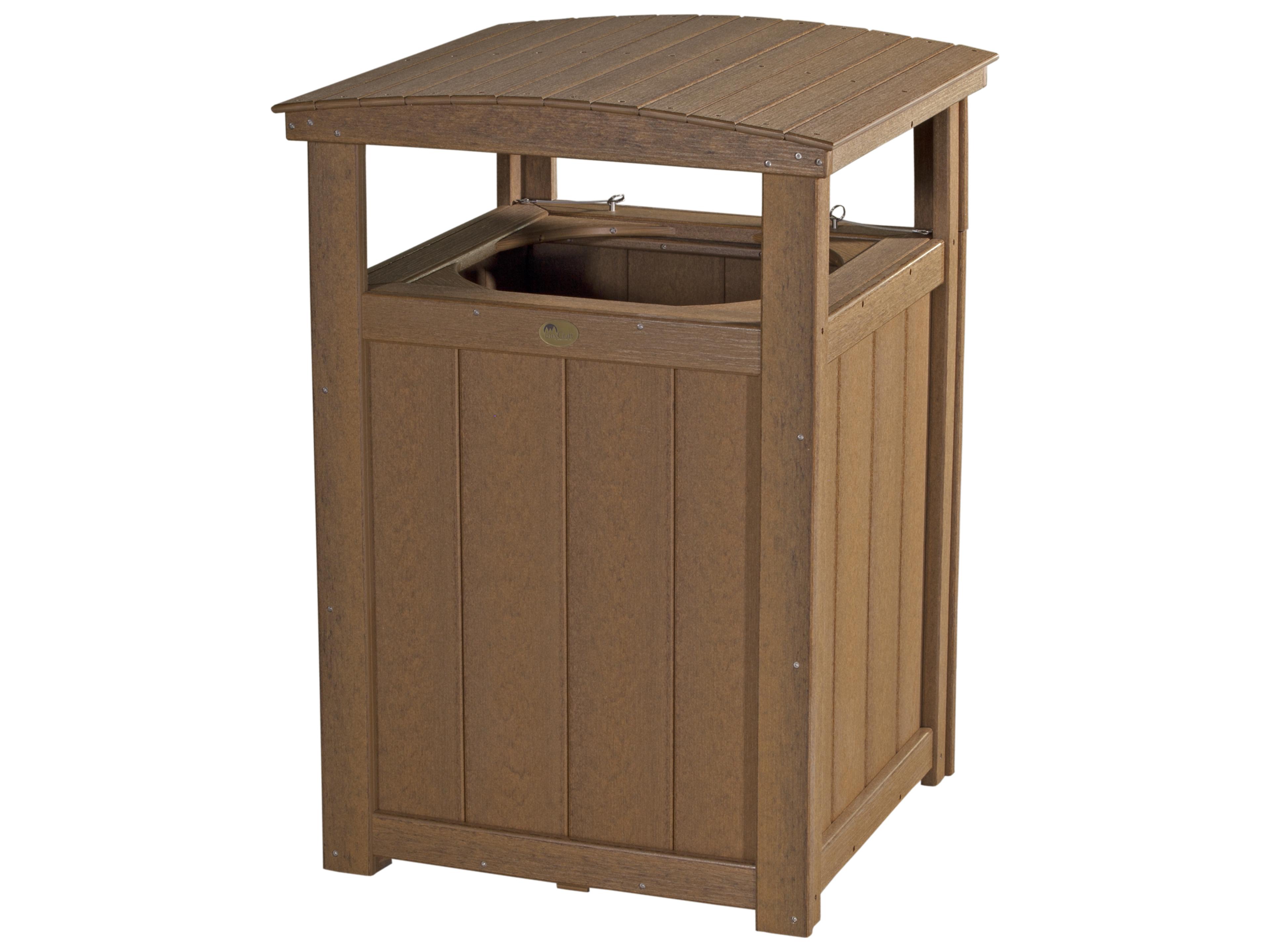 Recycled Plastic Trash Can