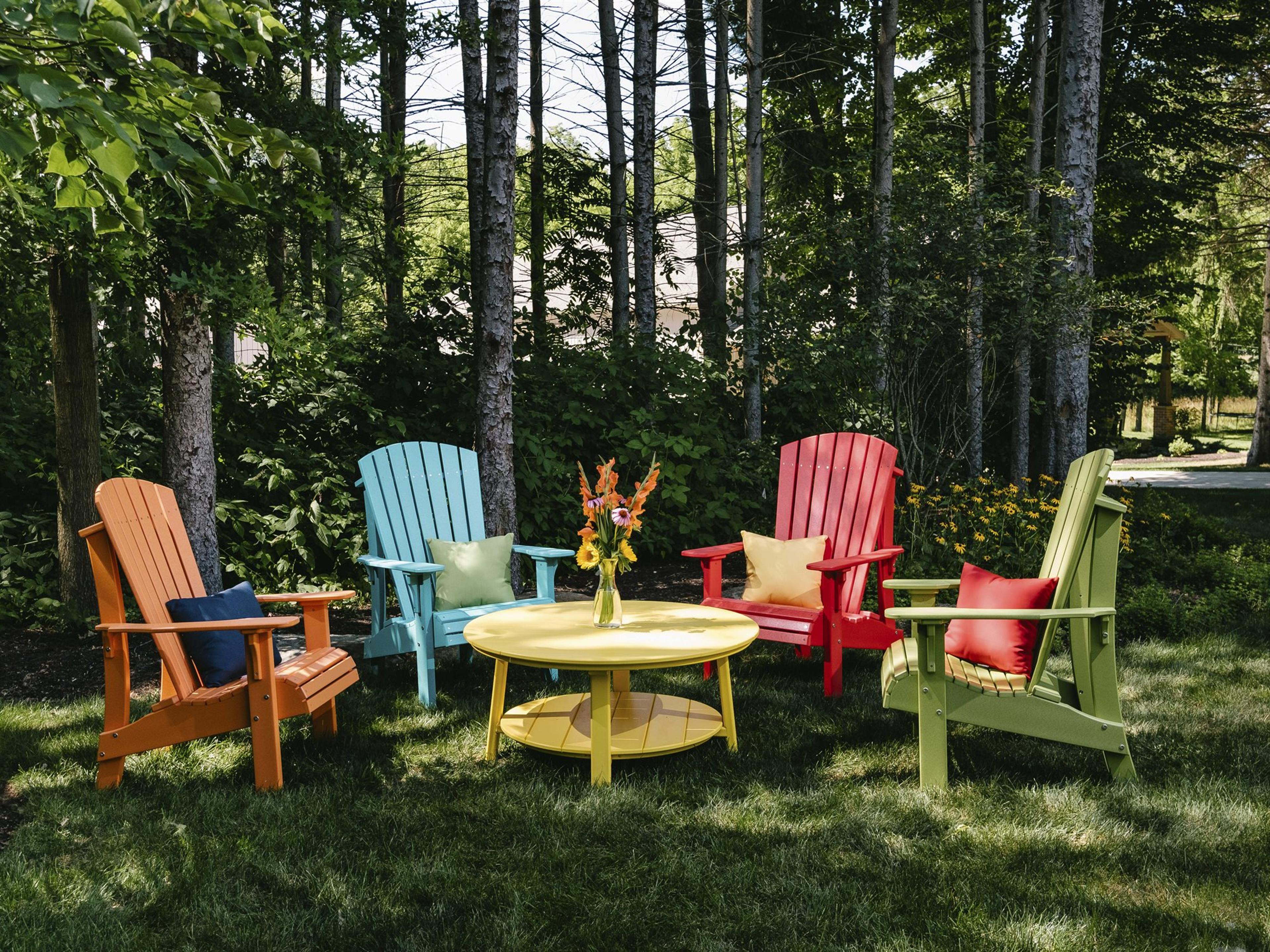 Recycled Plastic Patio Lounge Set