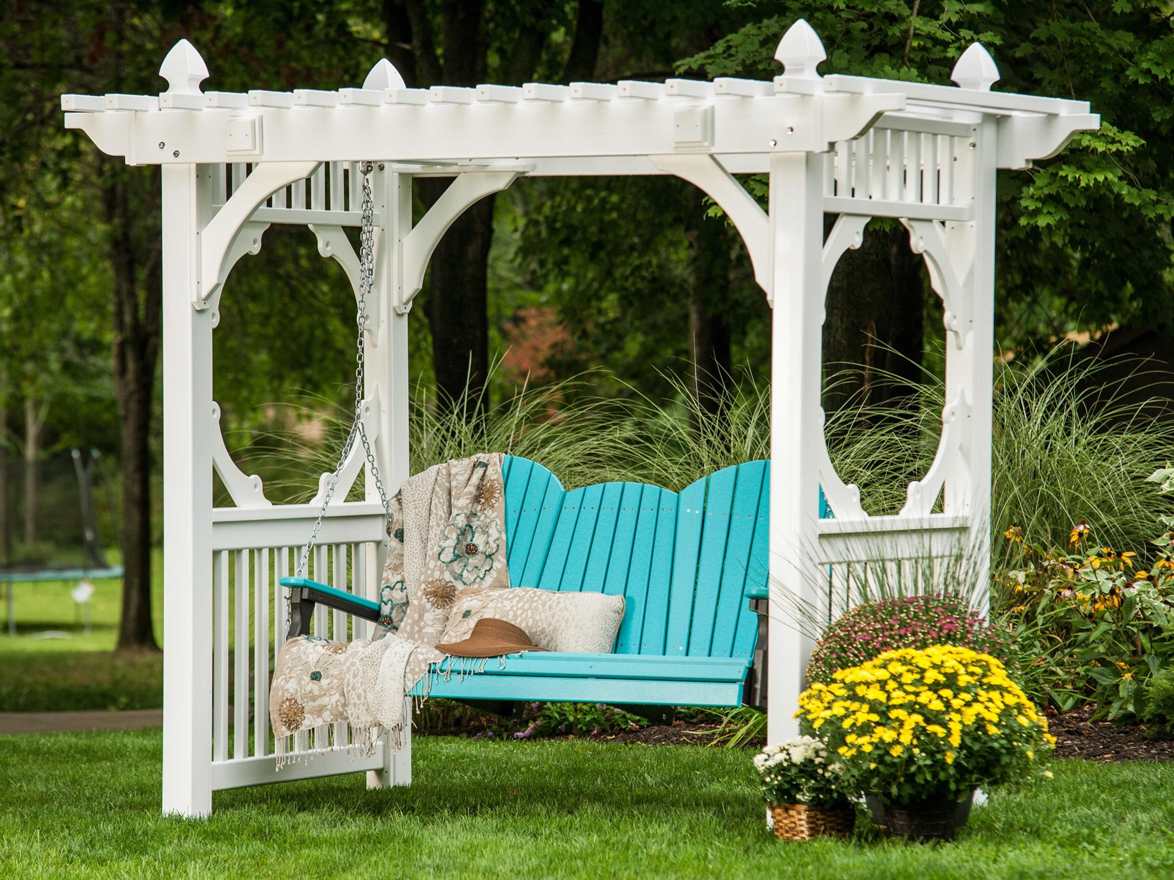 Recycled Plastic Outdoor Swing Set