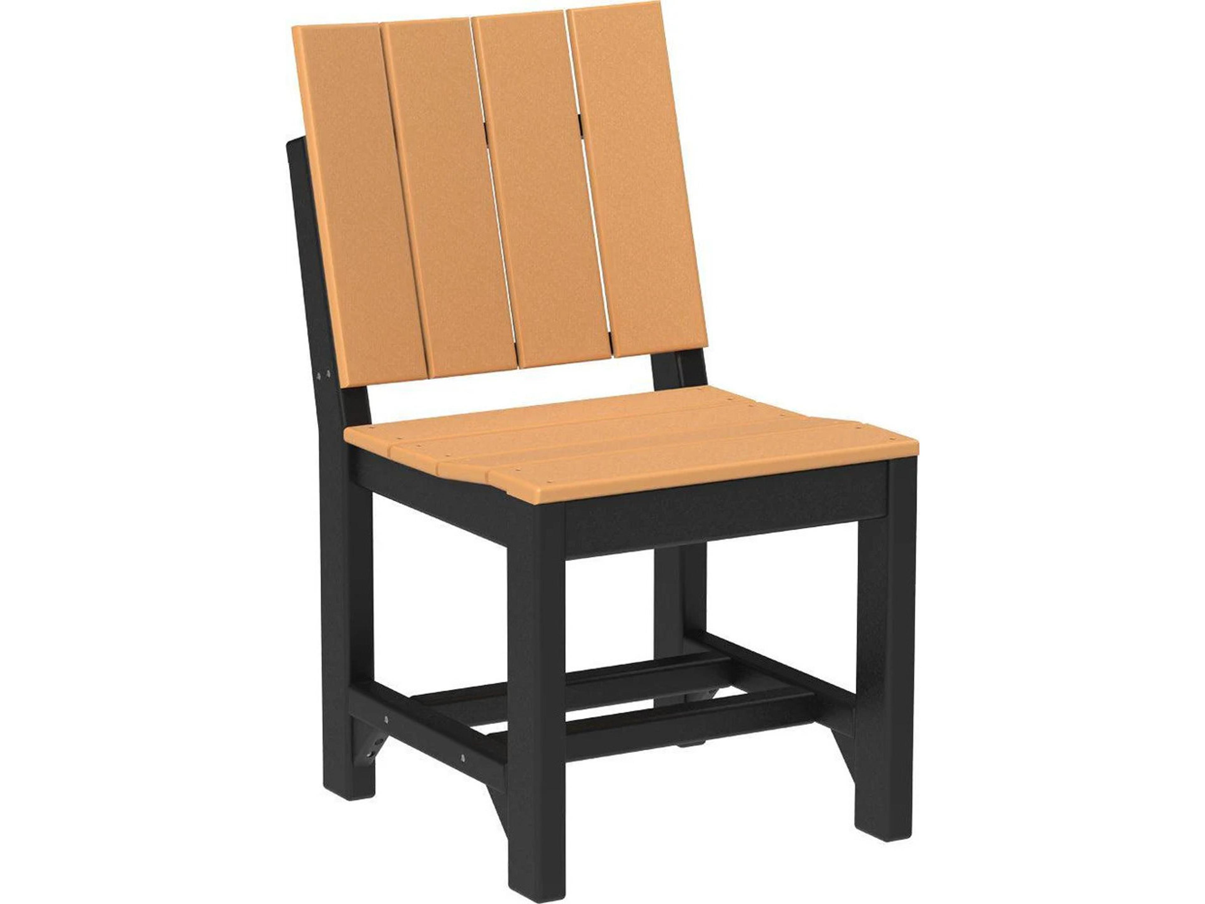 LuxCraft Recycled Plastic Urban Dining Height Side Chair