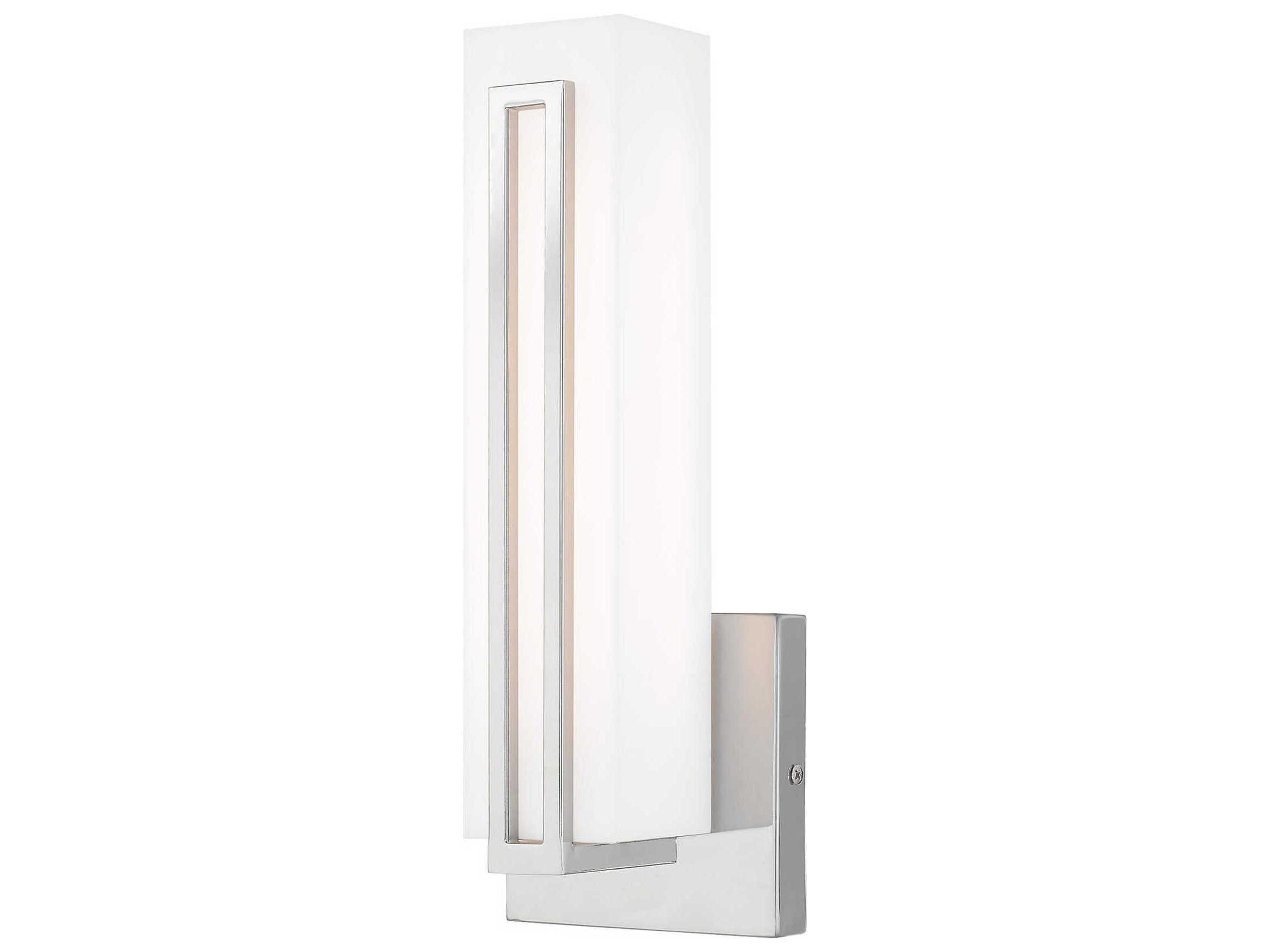 Fulton Polished Chrome LED Wall Sconce