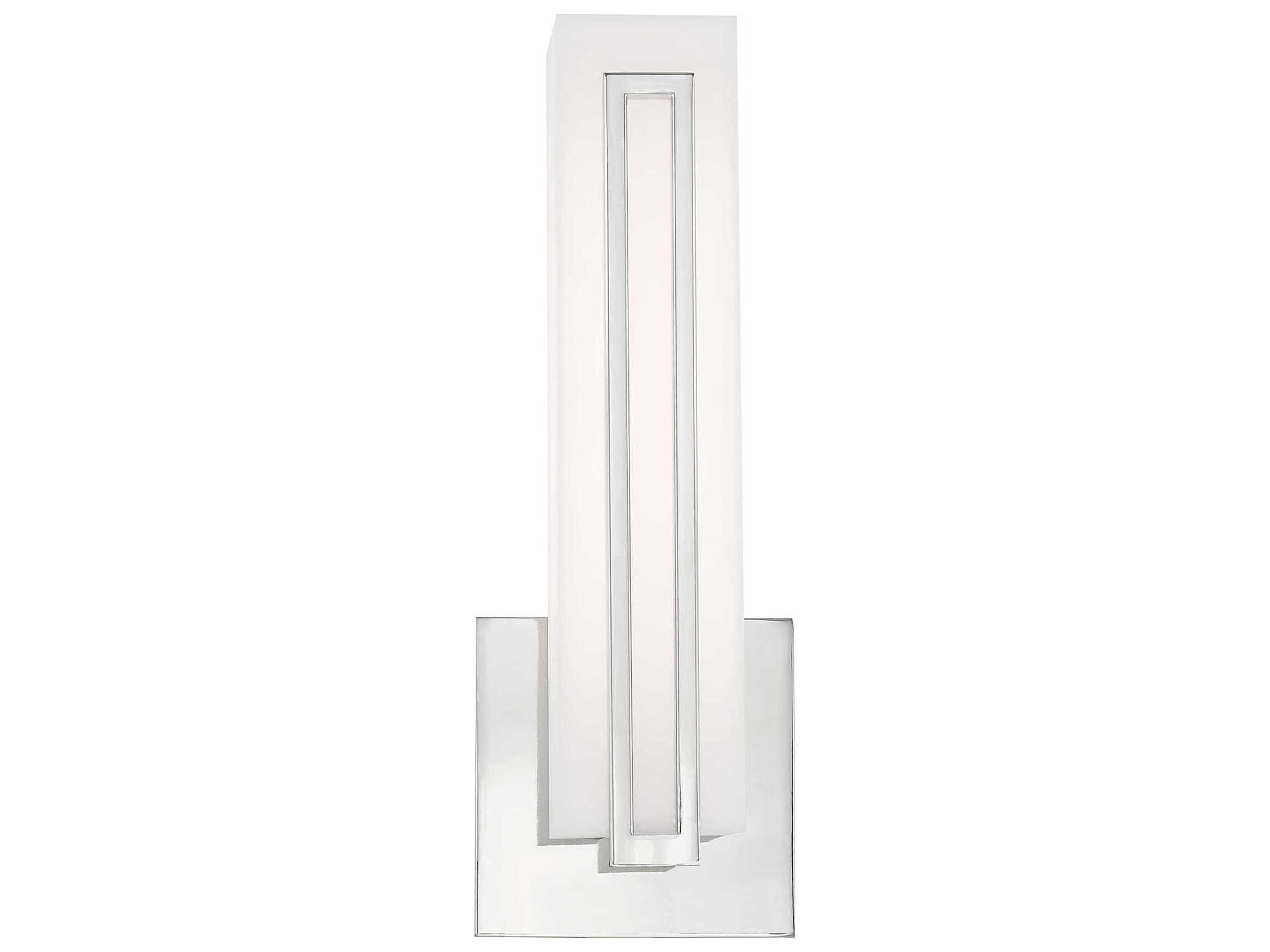 Livex Lighting Fulton Polished Chrome LED Wall Sconce