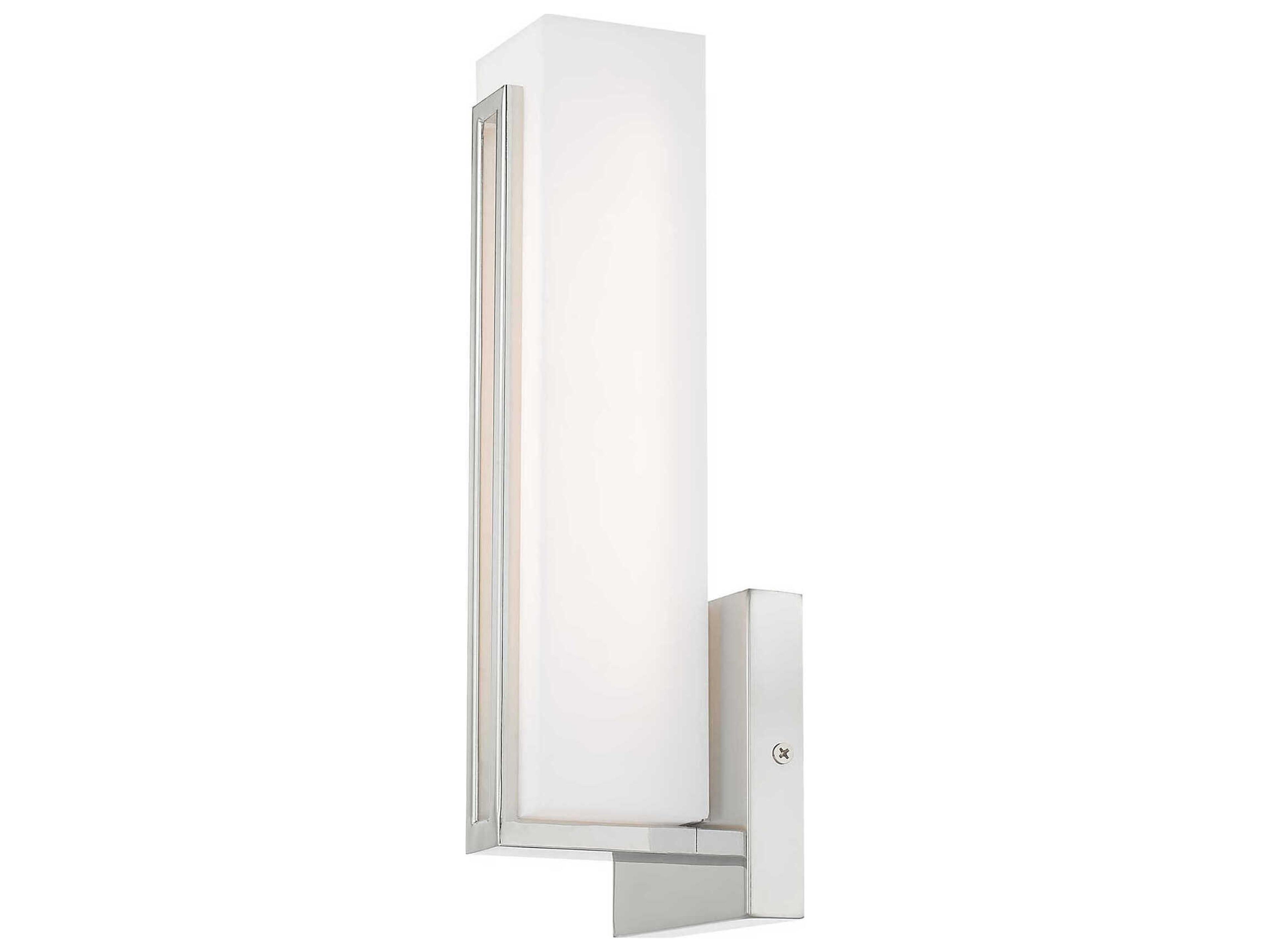 Livex Lighting Fulton Polished Chrome LED Wall Sconce