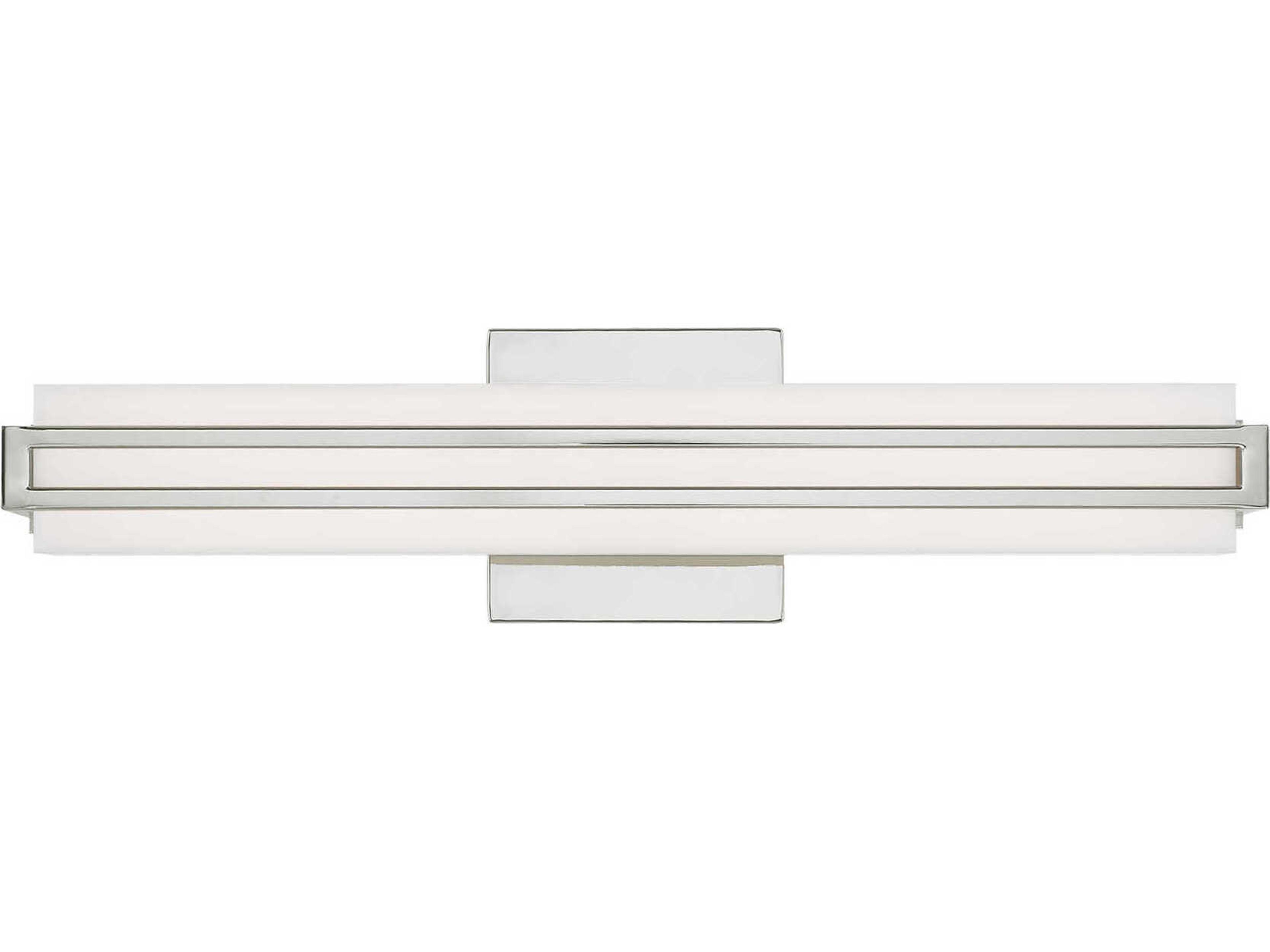 Fulton Polished Chrome LED Vanity Light