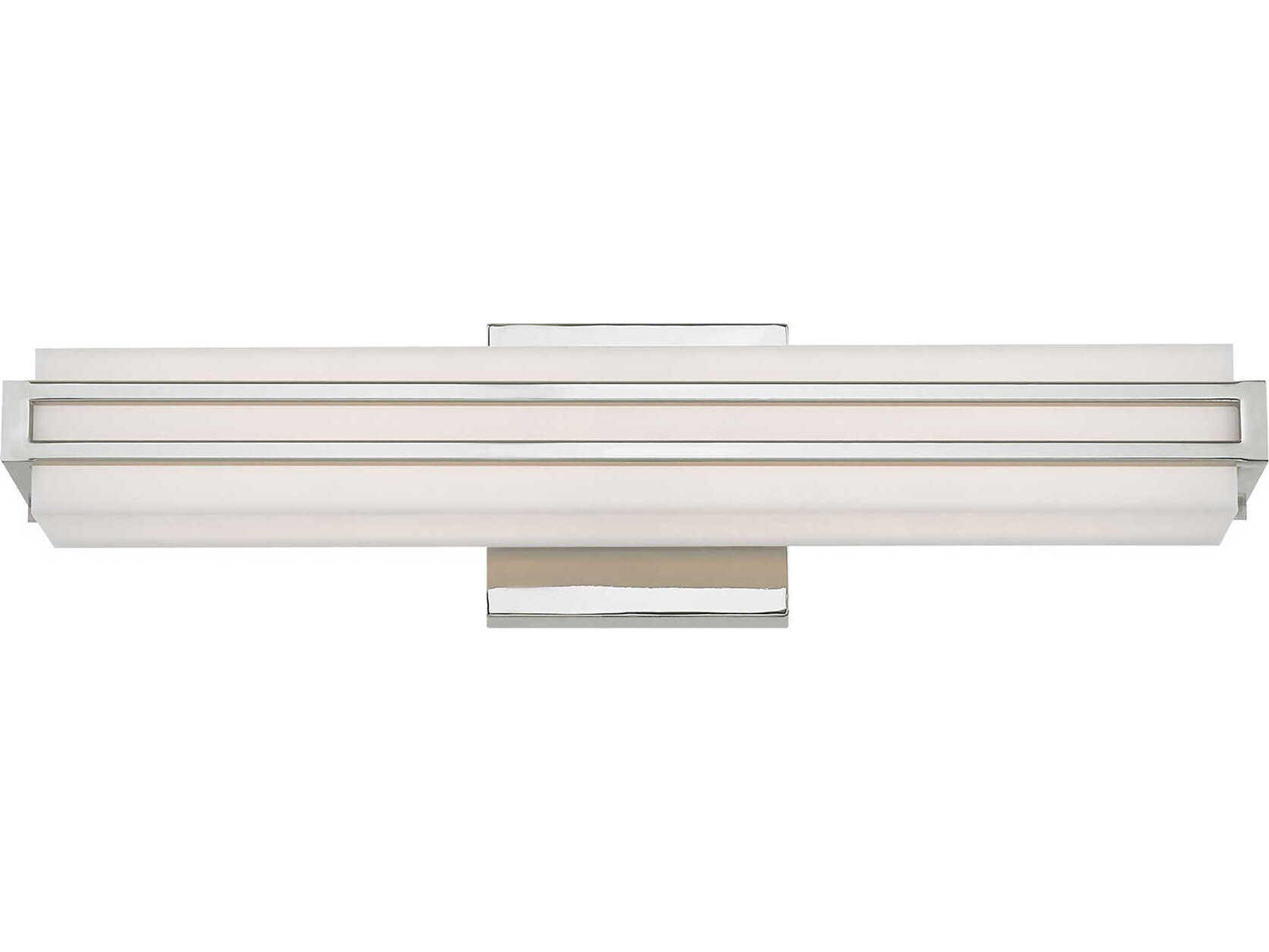 Livex Lighting Fulton Polished Chrome LED Vanity Light