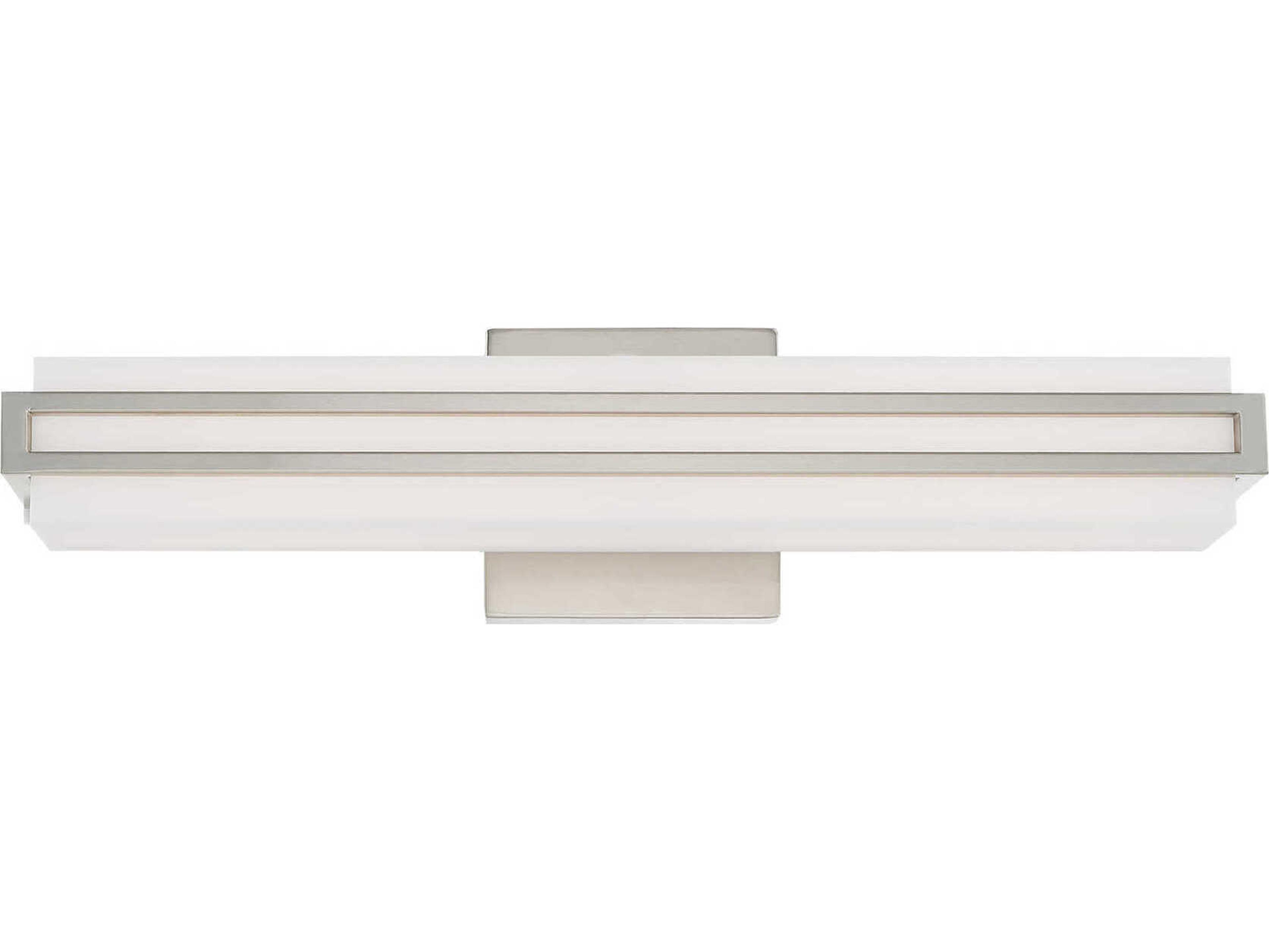 Livex Lighting Fulton Brushed Nickel LED Vanity Light