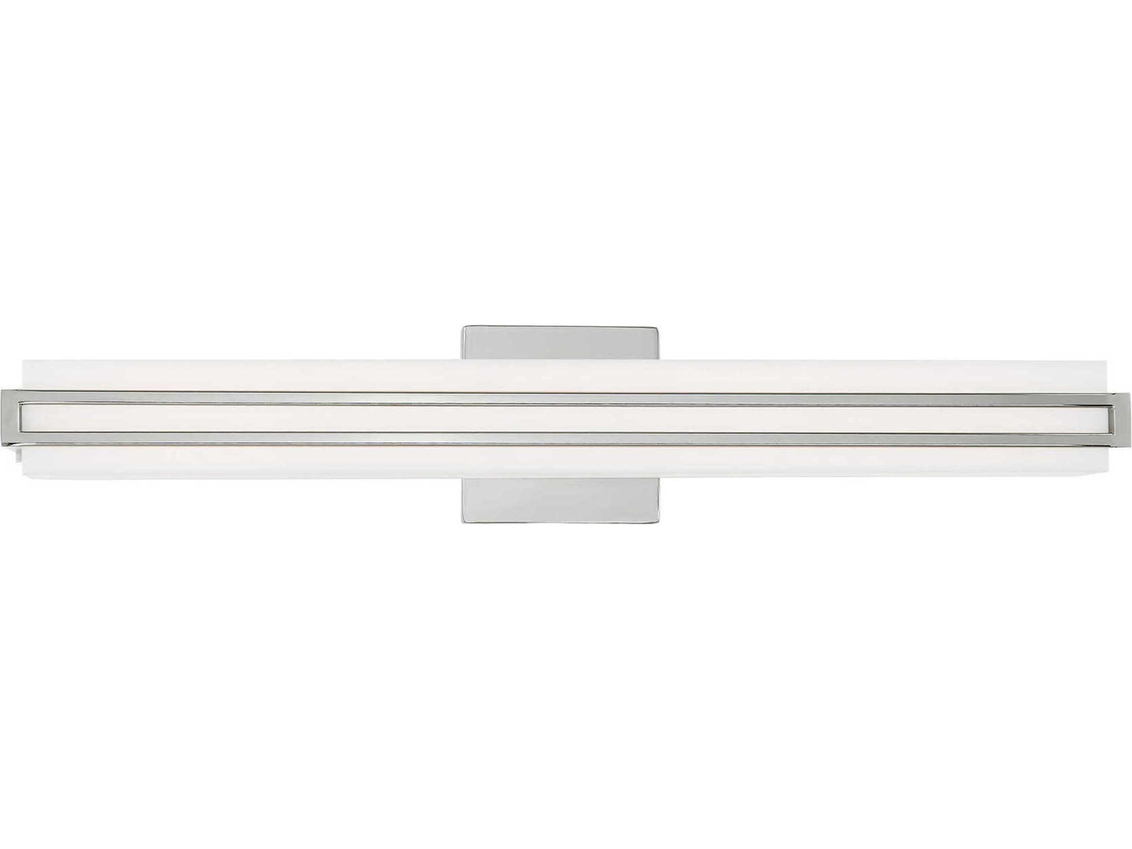 Fulton Polished Chrome LED Vanity Light