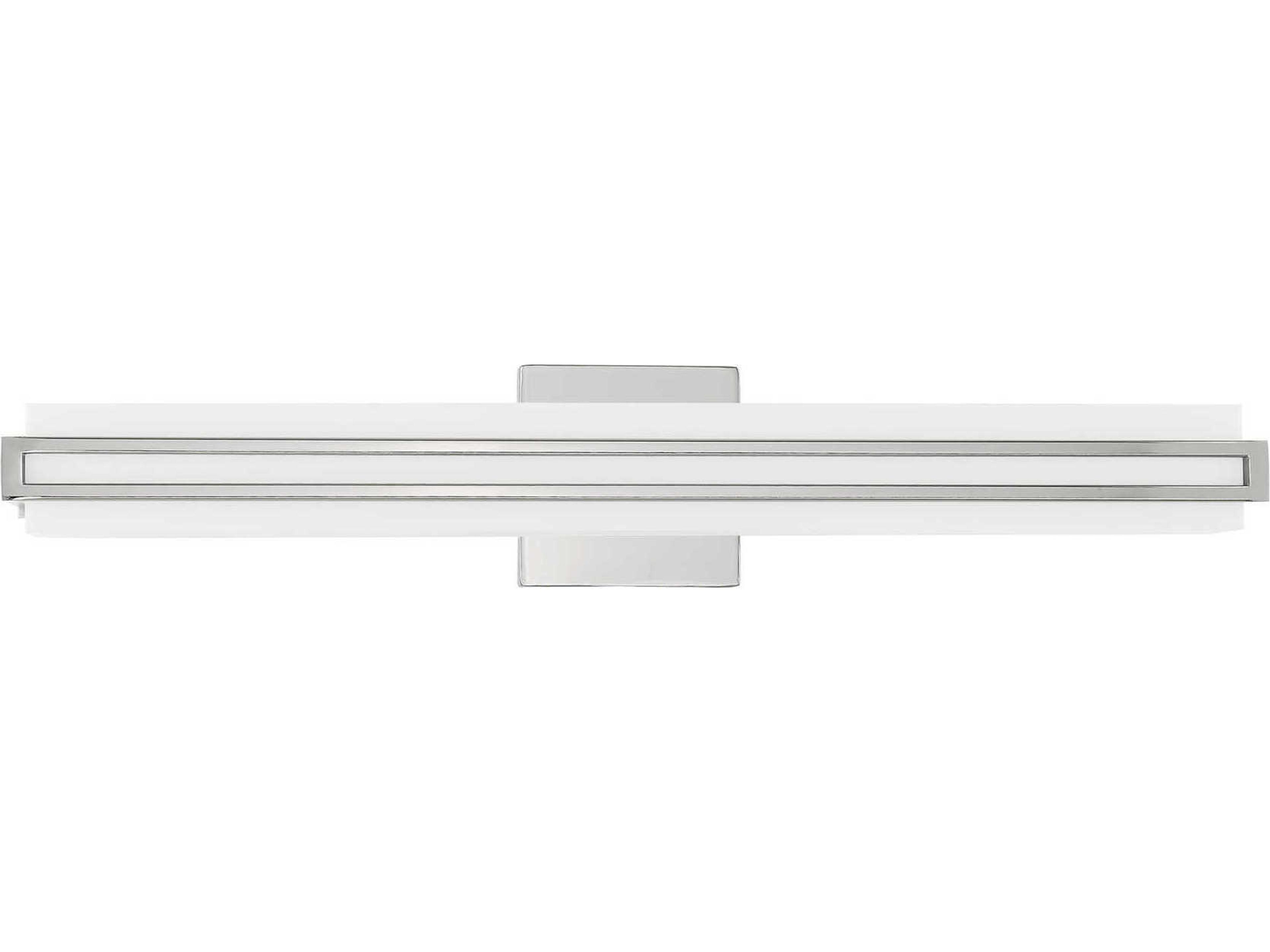 Livex Lighting Fulton Polished Chrome LED Vanity Light