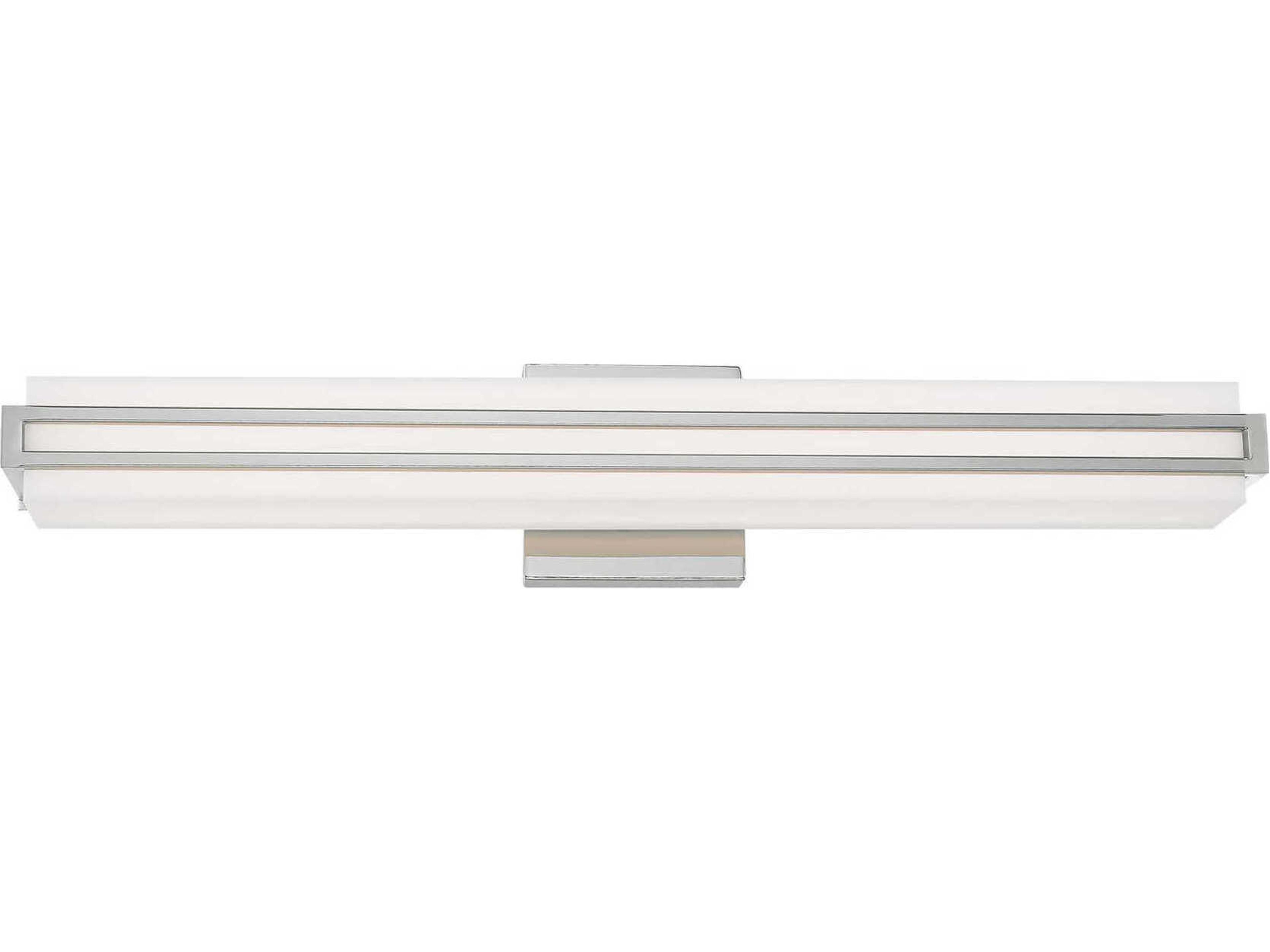 Livex Lighting Fulton Polished Chrome LED Vanity Light
