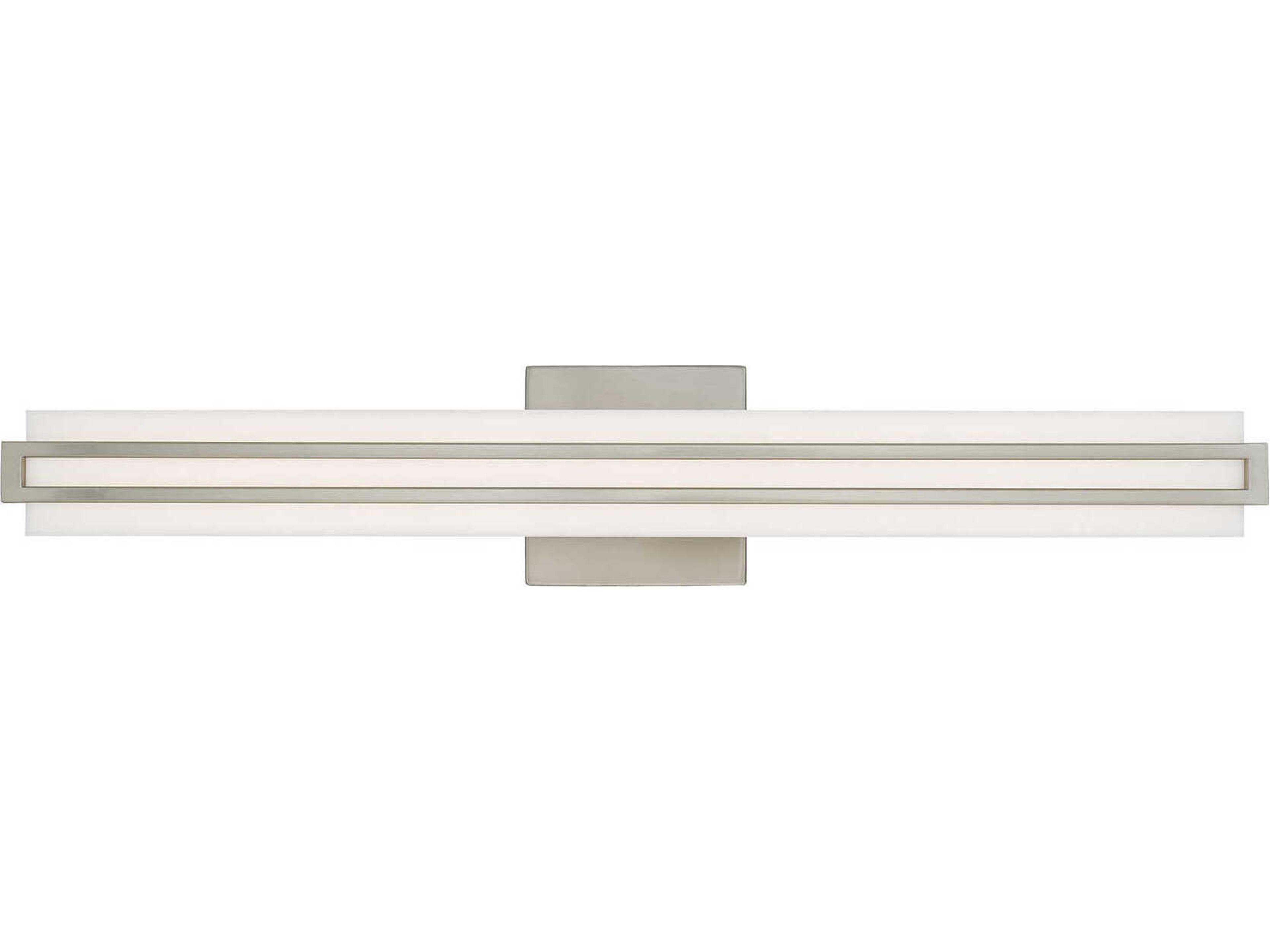 Fulton Brushed Nickel LED Vanity Light