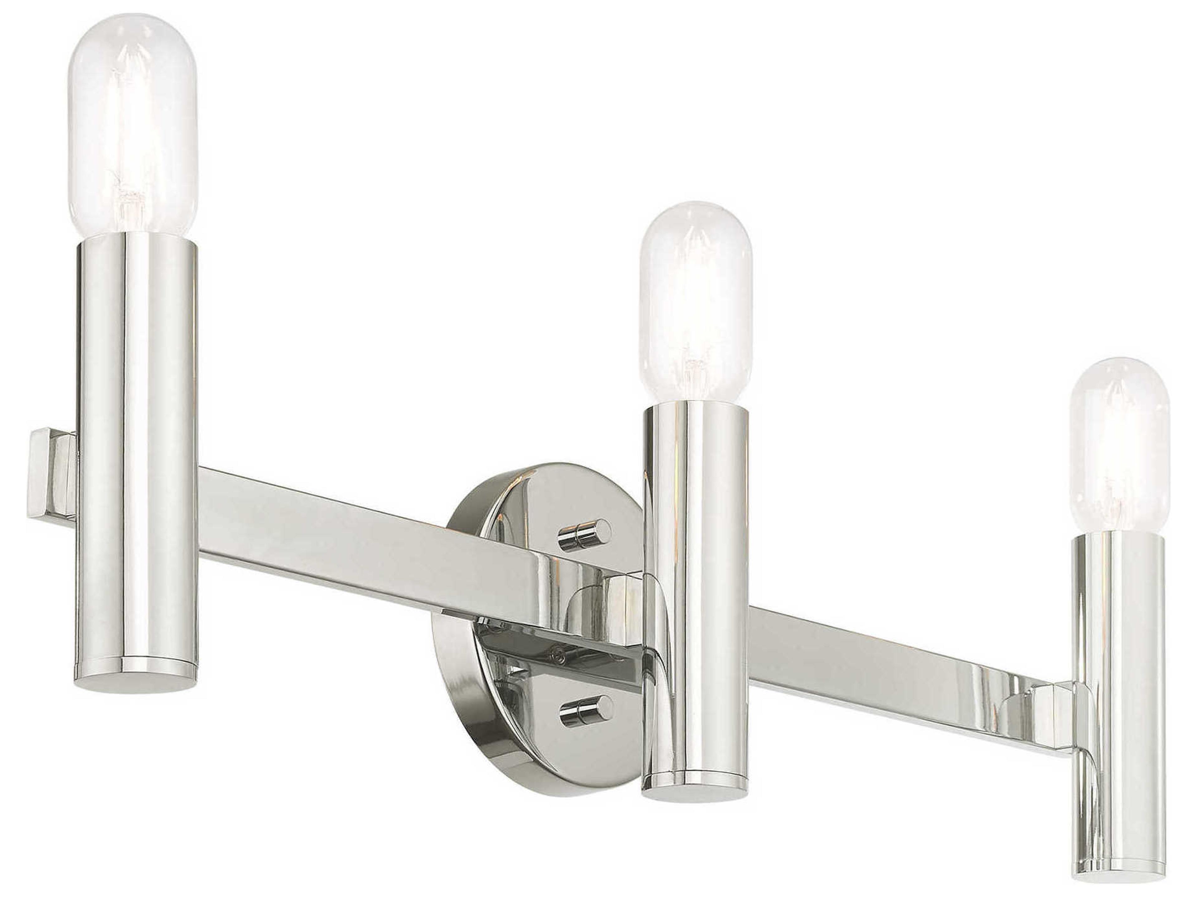 Livex Lighting Copenhagen Polished Chrome Vanity Light