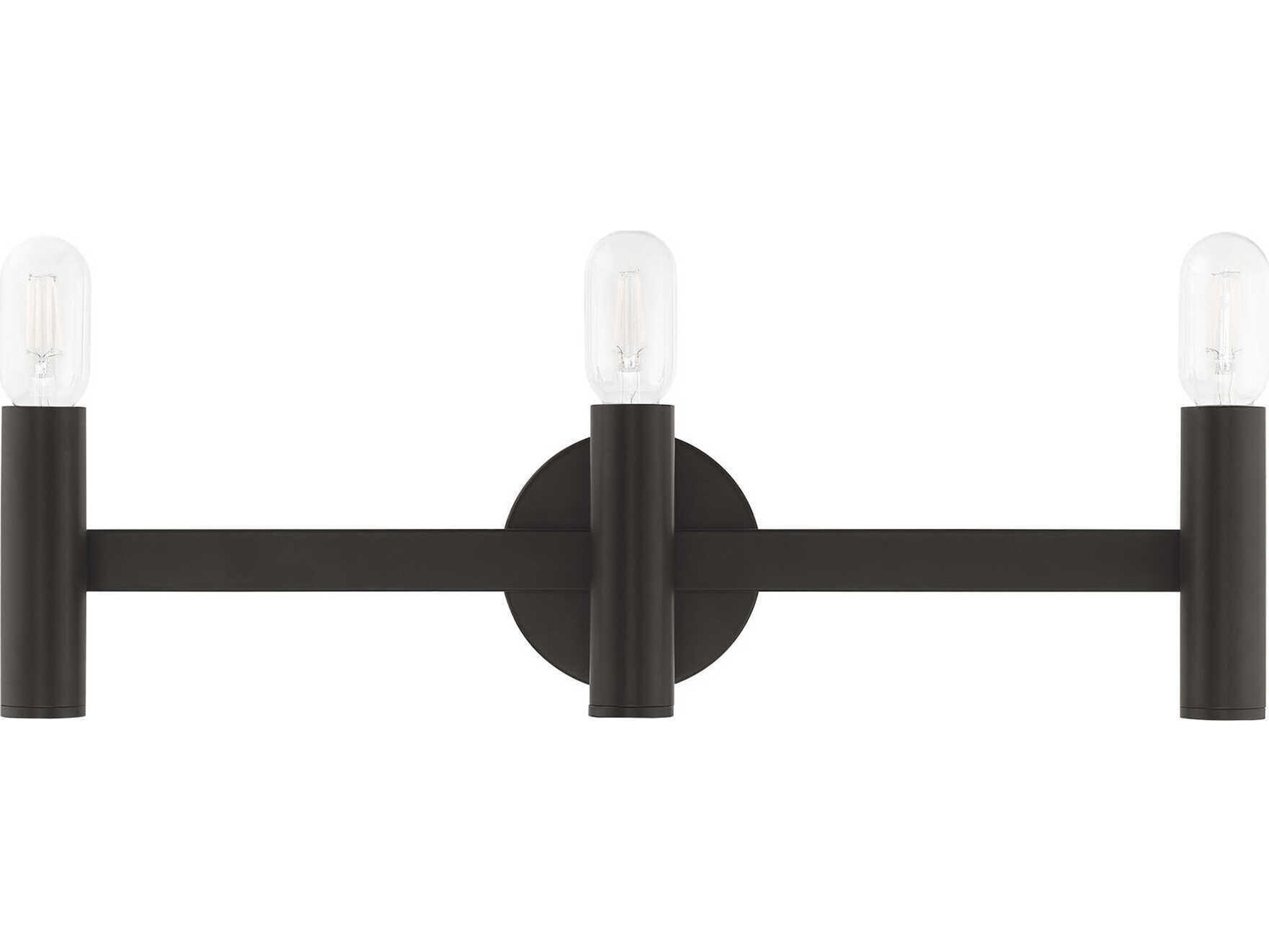 Livex Lighting Copenhagen 3-Light Bronze Vanity Light