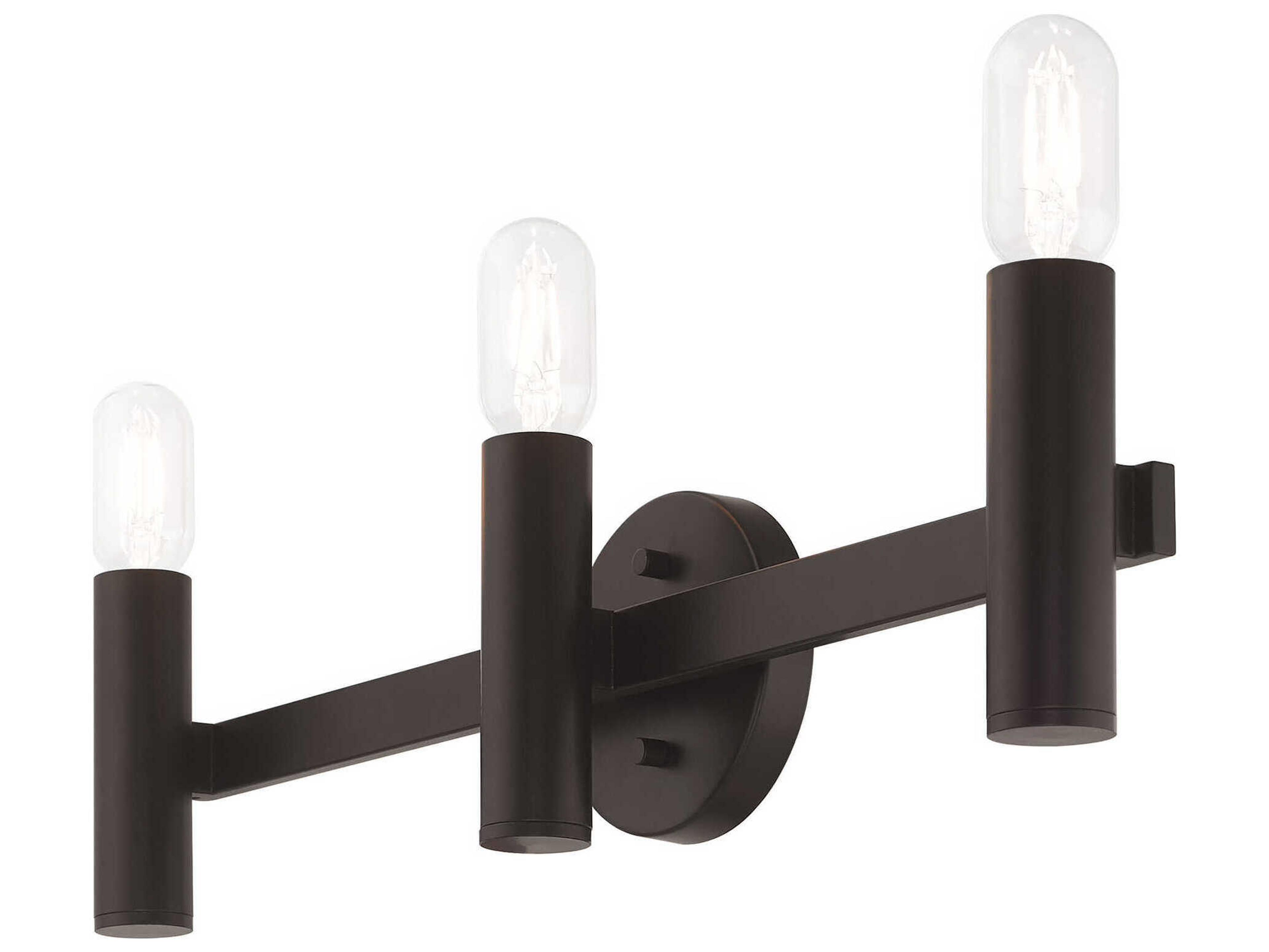 Livex Lighting Copenhagen 3-Light Bronze Vanity Light