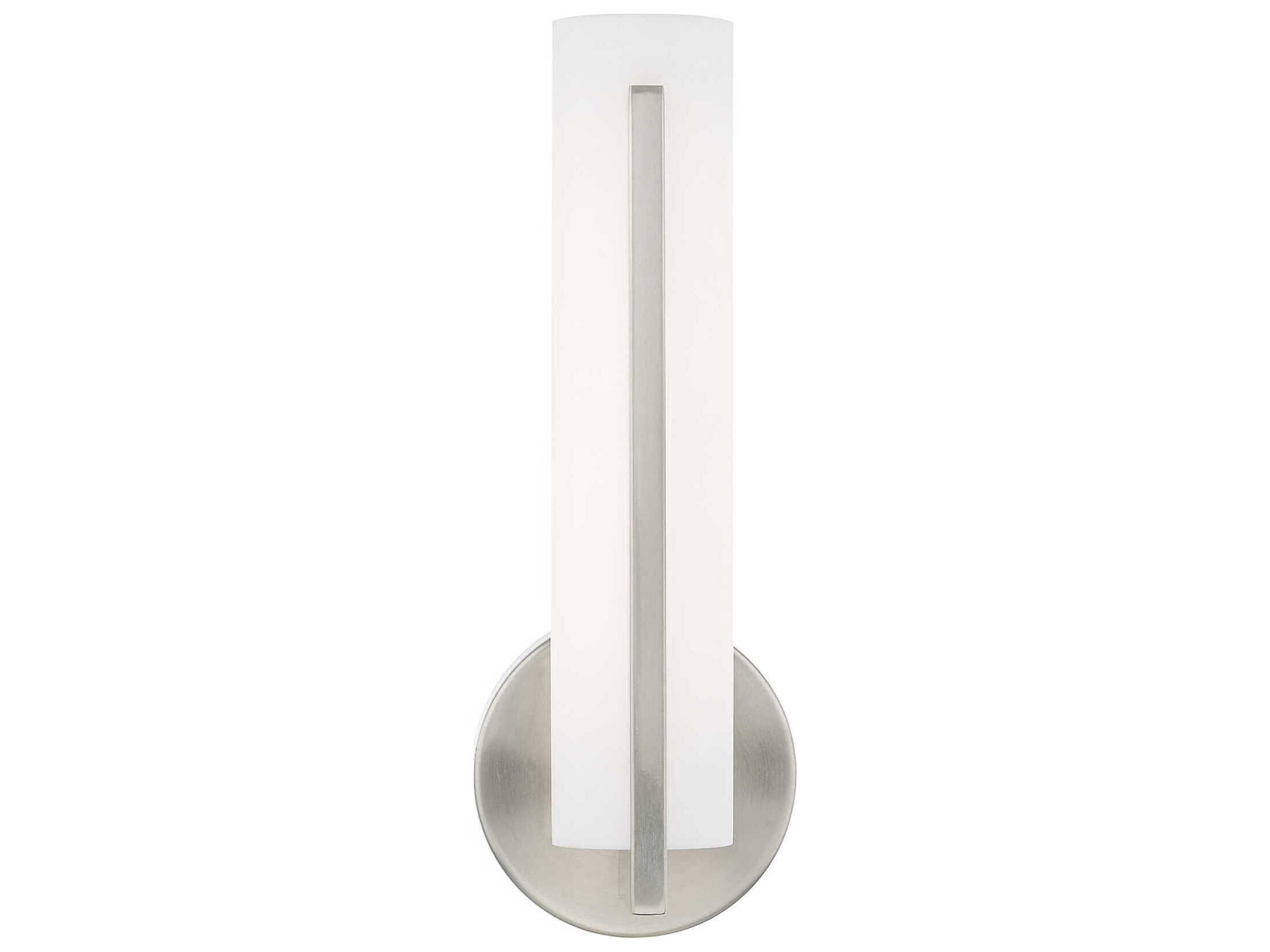 Livex Lighting Visby Brushed Nickel LED Wall Sconce