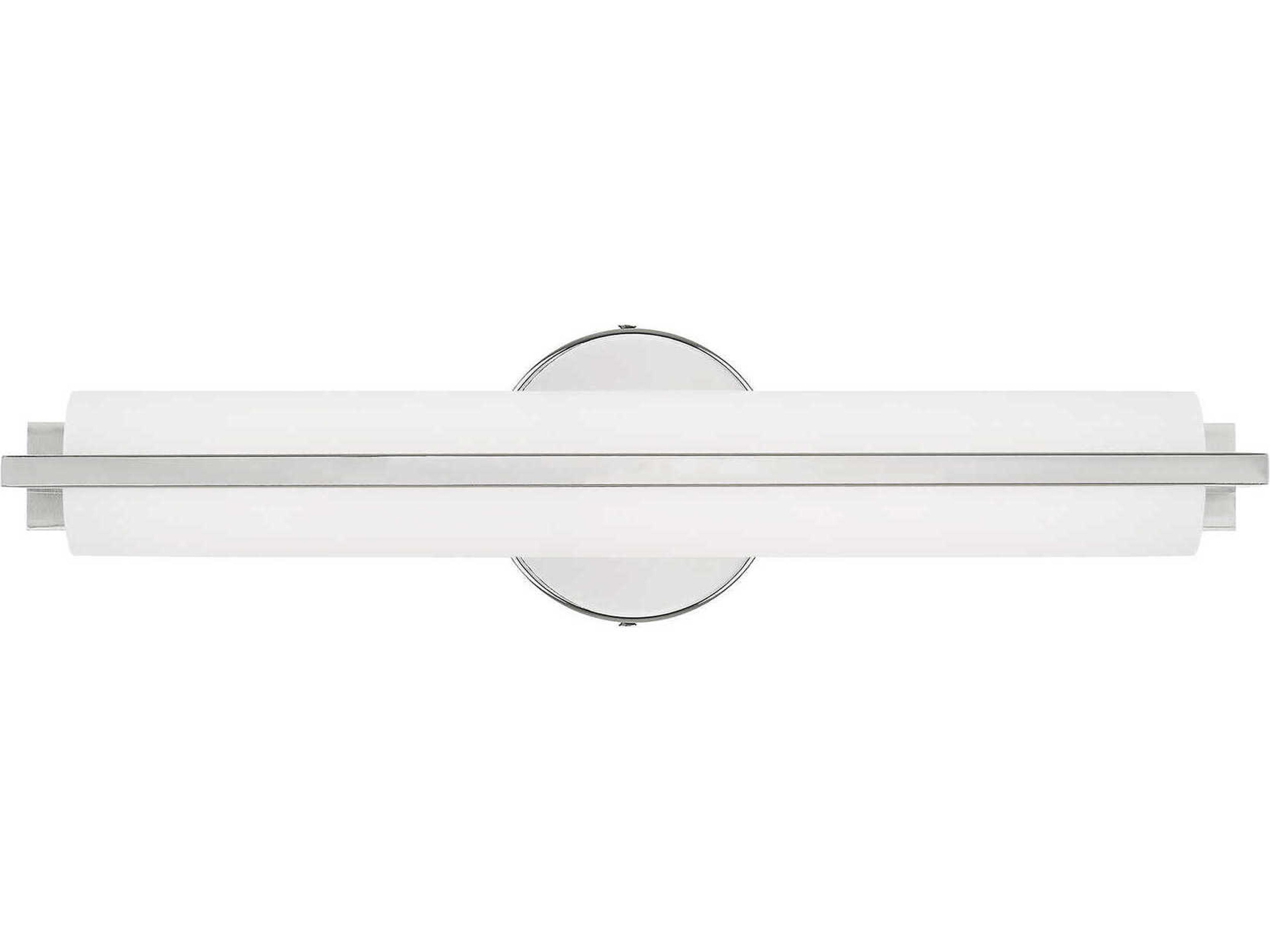 Livex Lighting Visby Polished Chrome LED Wall Sconce
