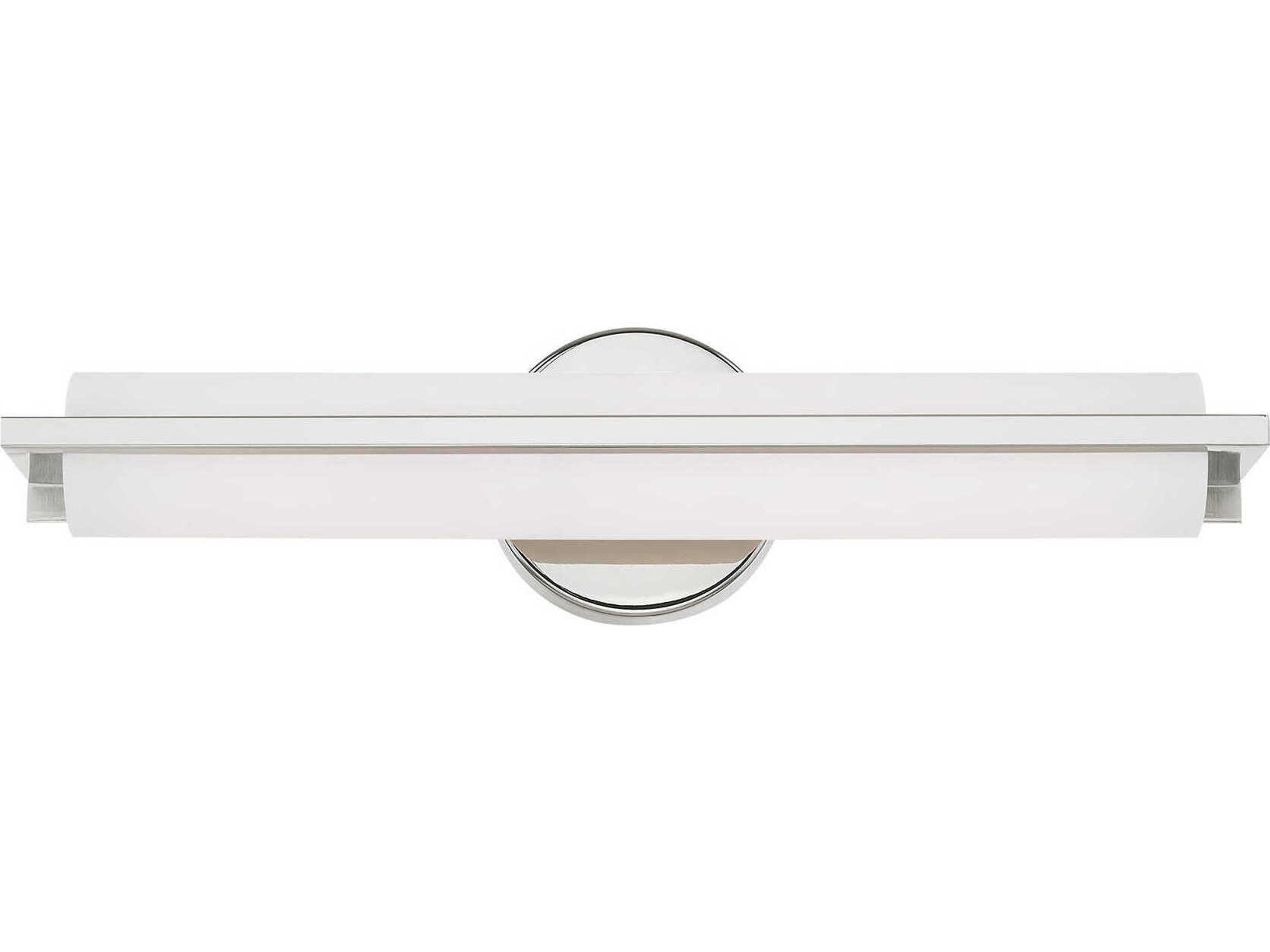 Livex Lighting Visby Polished Chrome LED Wall Sconce