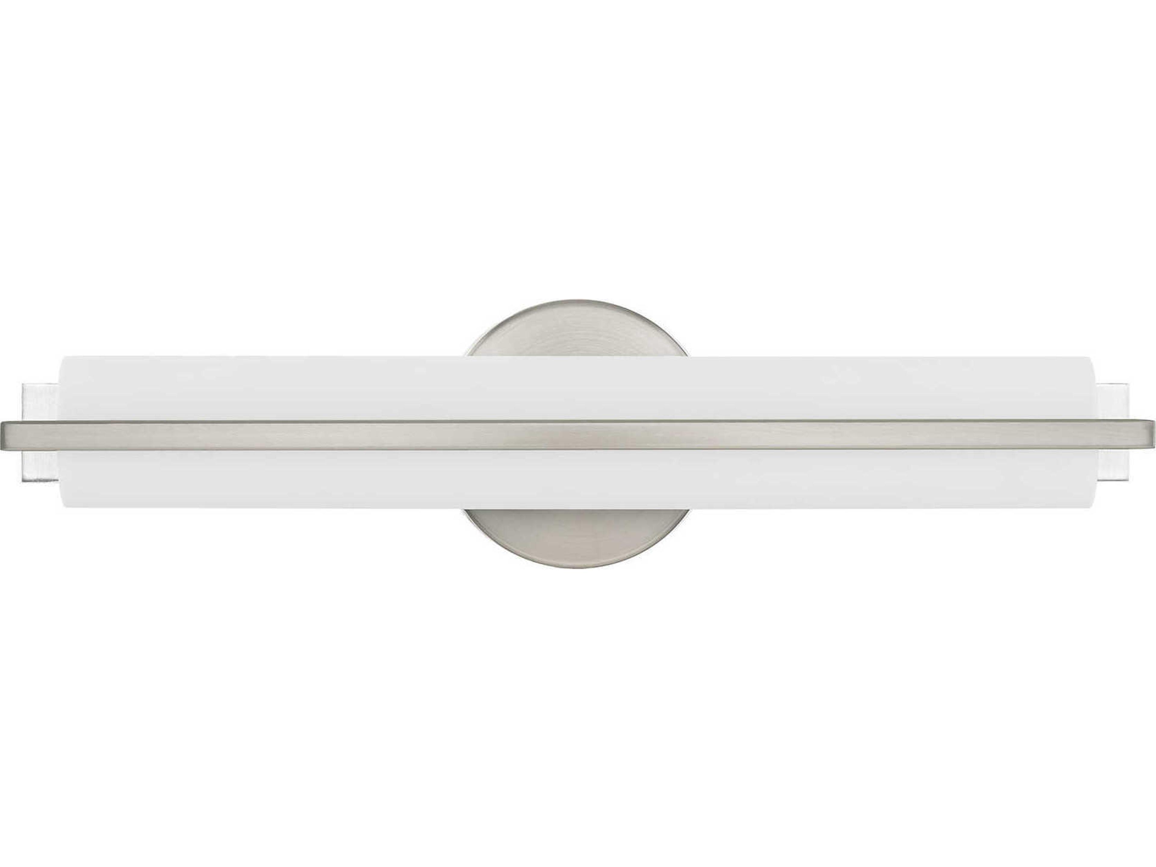 Livex Lighting Visby Brushed Nickel LED Wall Sconce