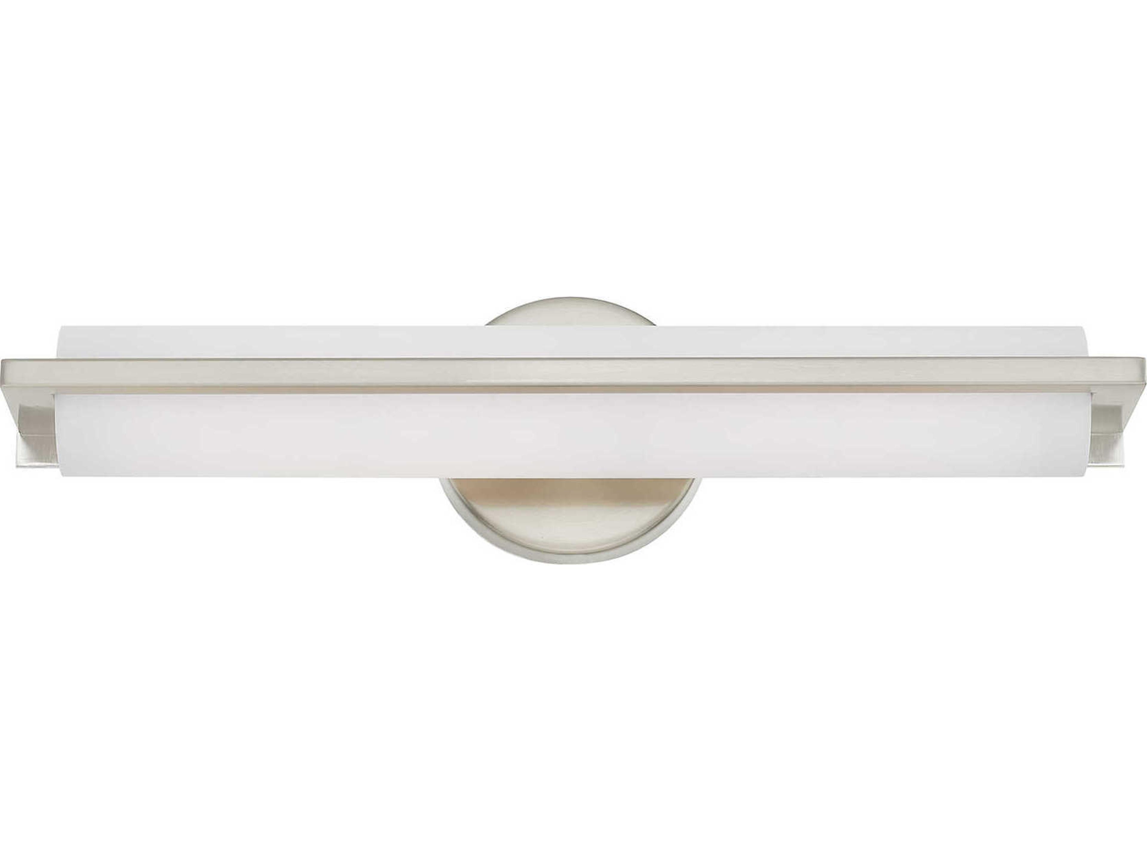 Livex Lighting Visby Brushed Nickel LED Wall Sconce