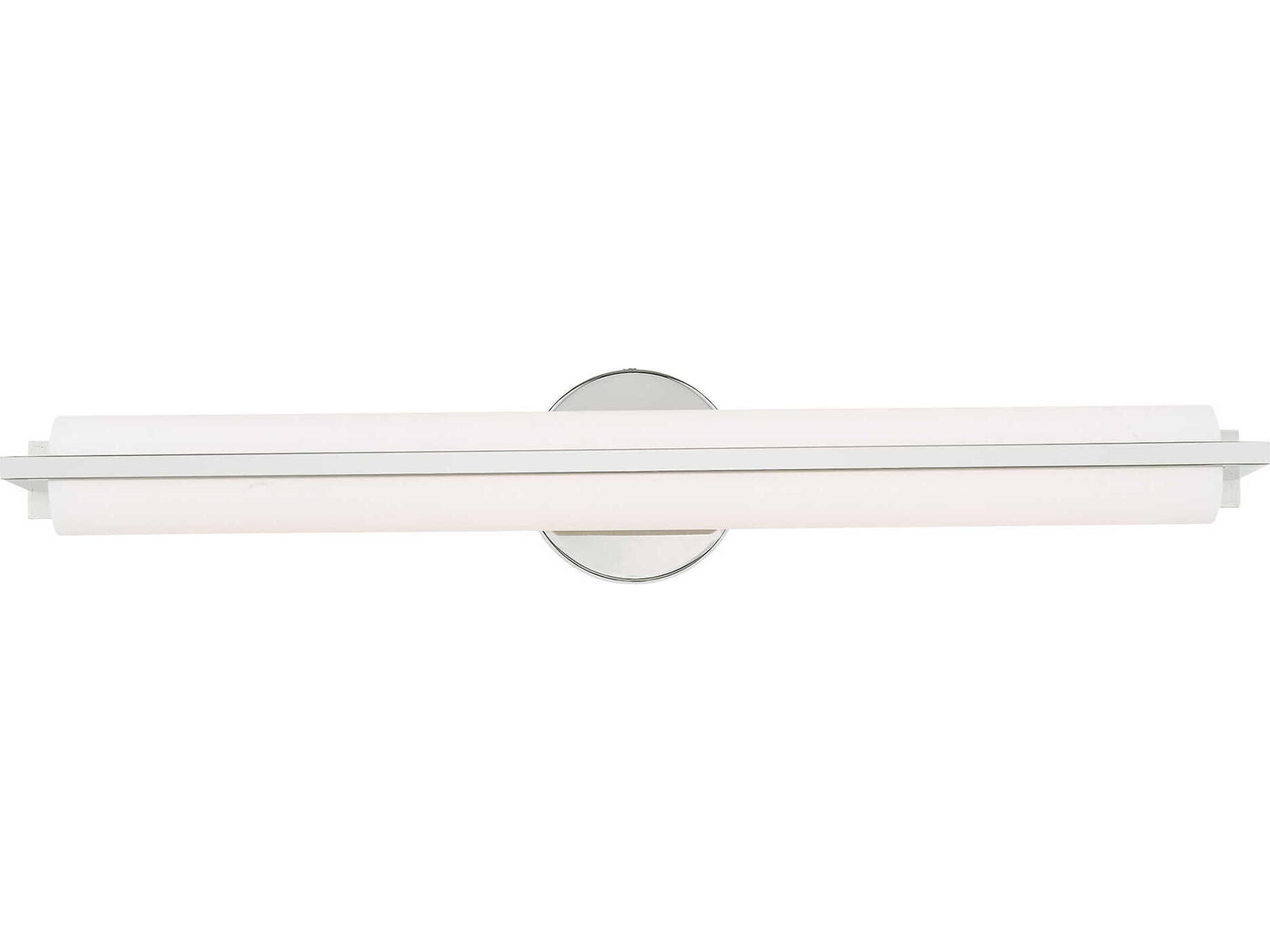 Livex Lighting Visby Polished Chrome LED Vanity Light