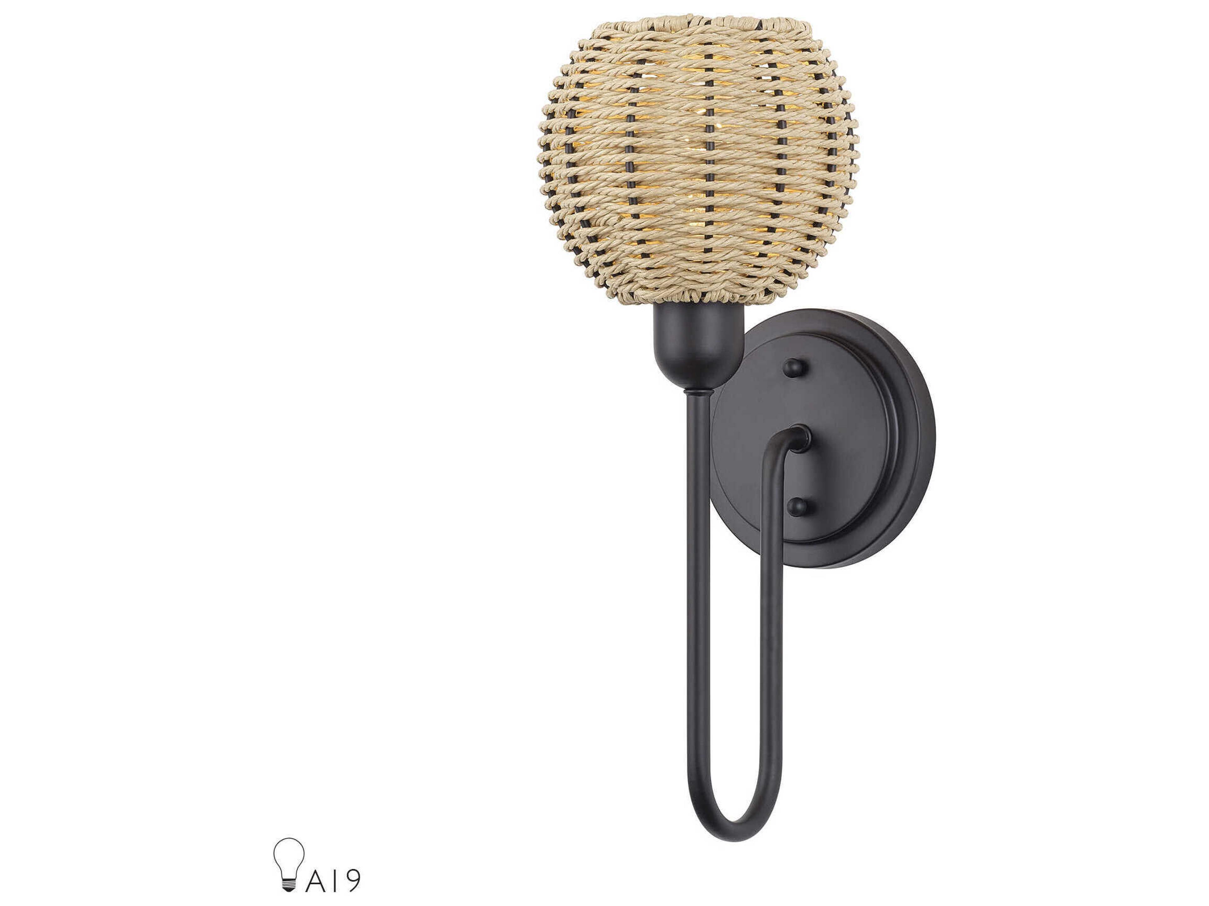 Livex Lighting Summervine 1-Light Bronze Wall Sconce