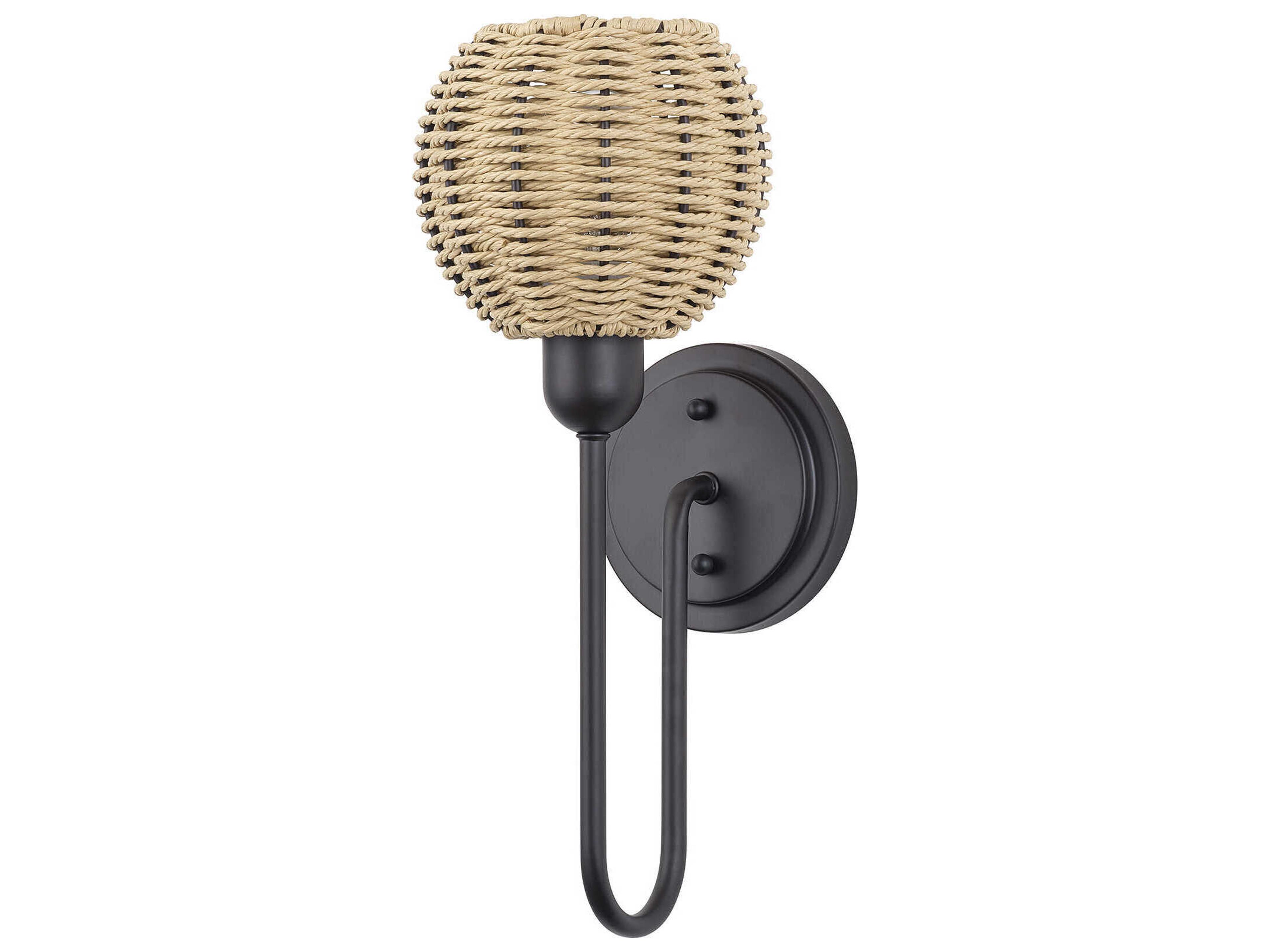 Summervine 1-Light Bronze Wall Sconce