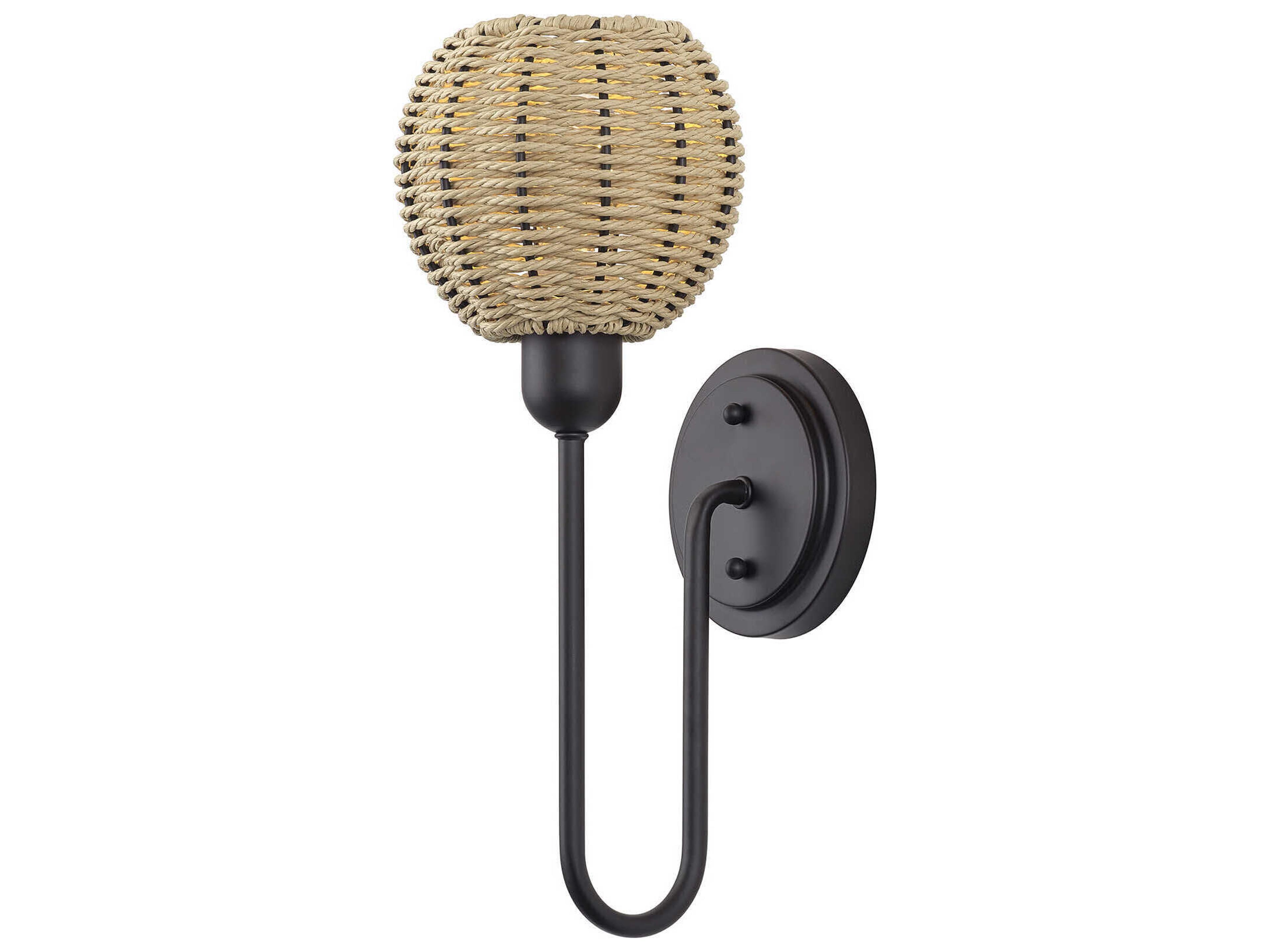 Livex Lighting Summervine 1-Light Bronze Wall Sconce