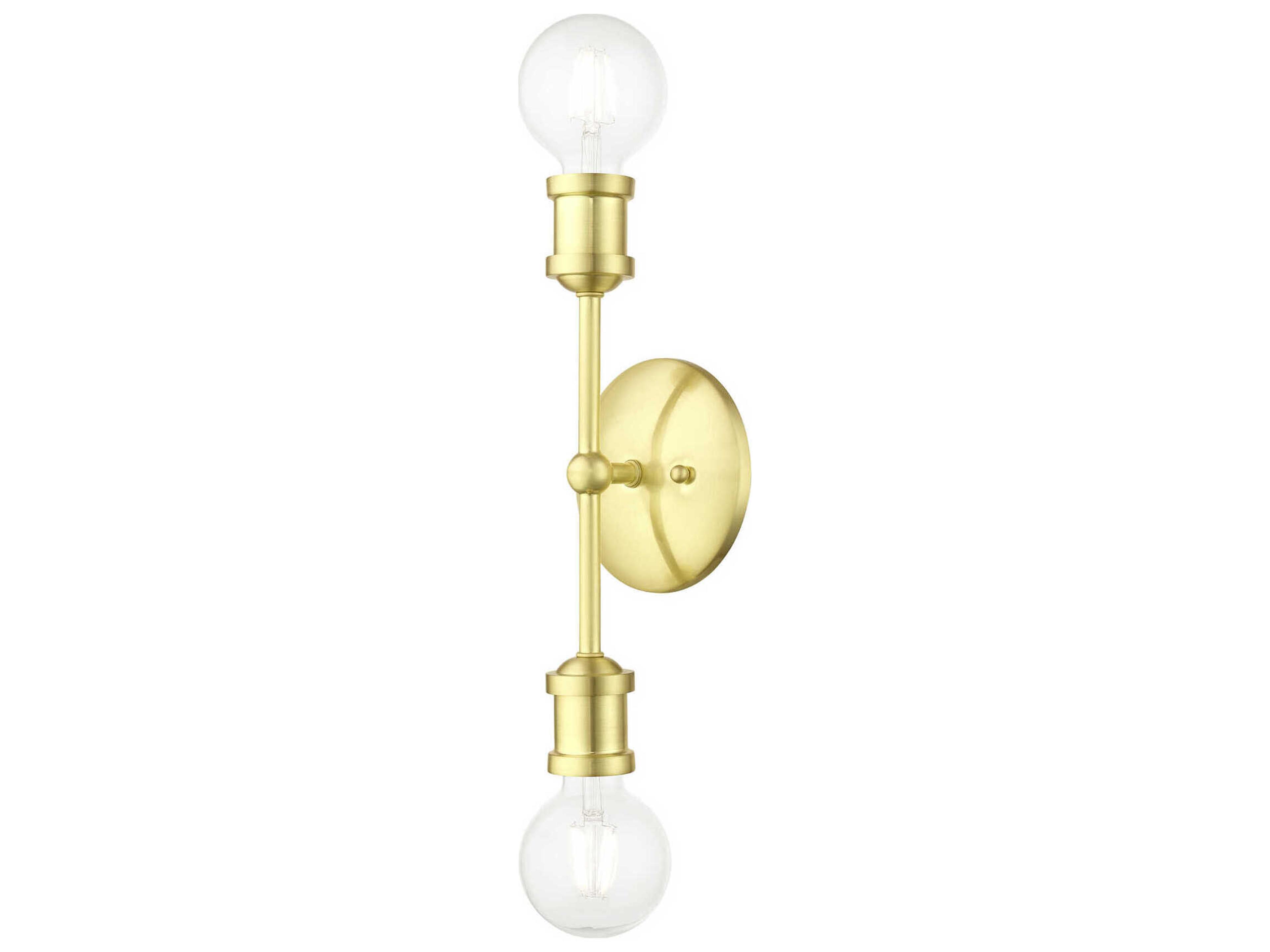 Lansdale 2-Light Satin Brass Wall Sconce
