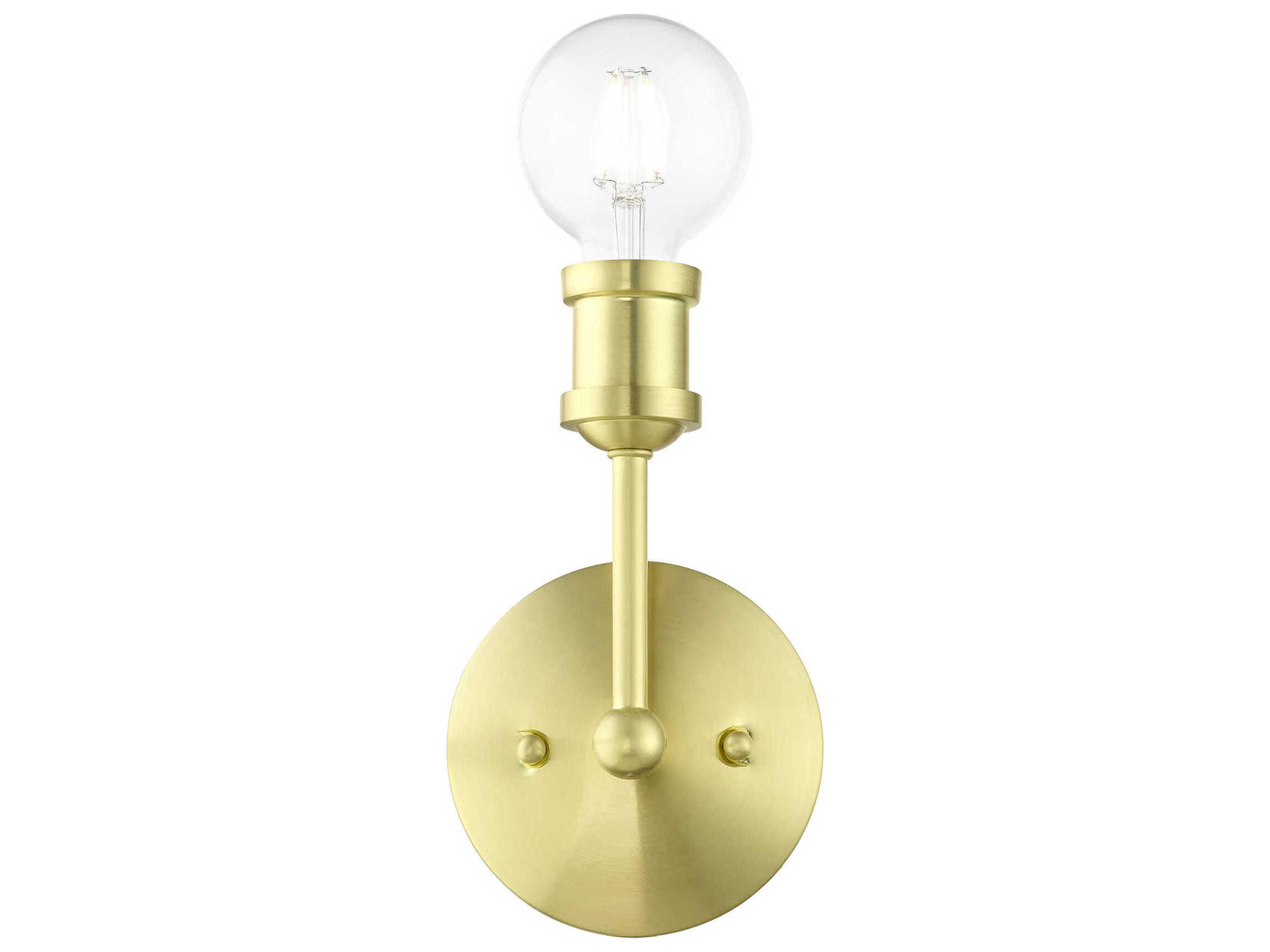 Lansdale 1-Light Satin Brass Wall Sconce