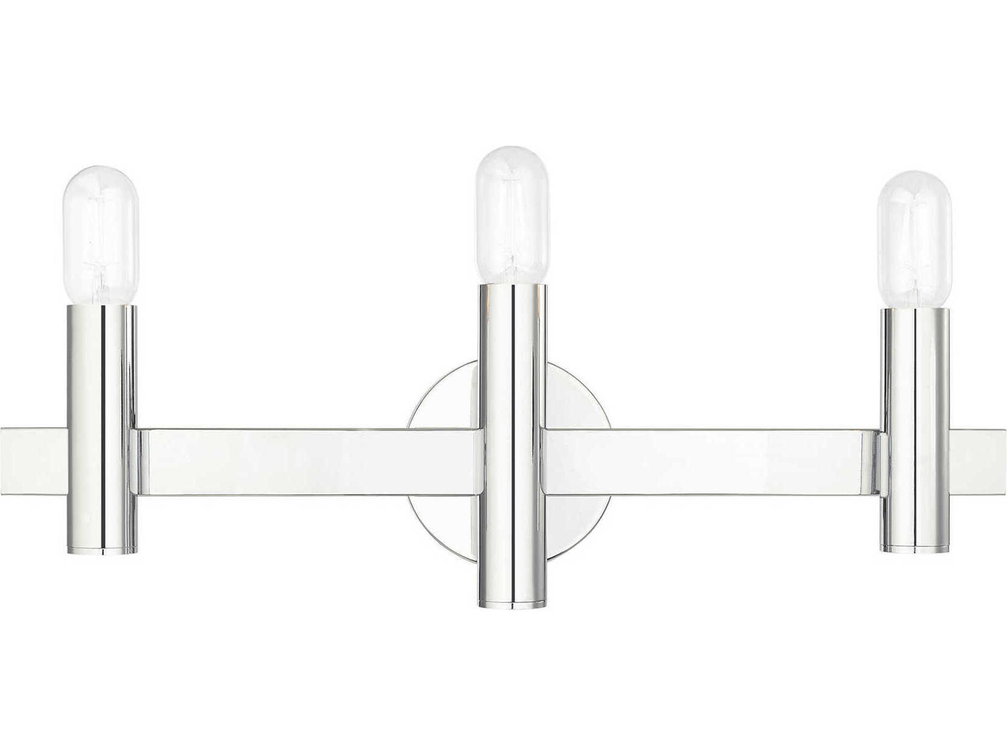 Livex Lighting Helsinki 3-Light Polished Chrome Vanity Light