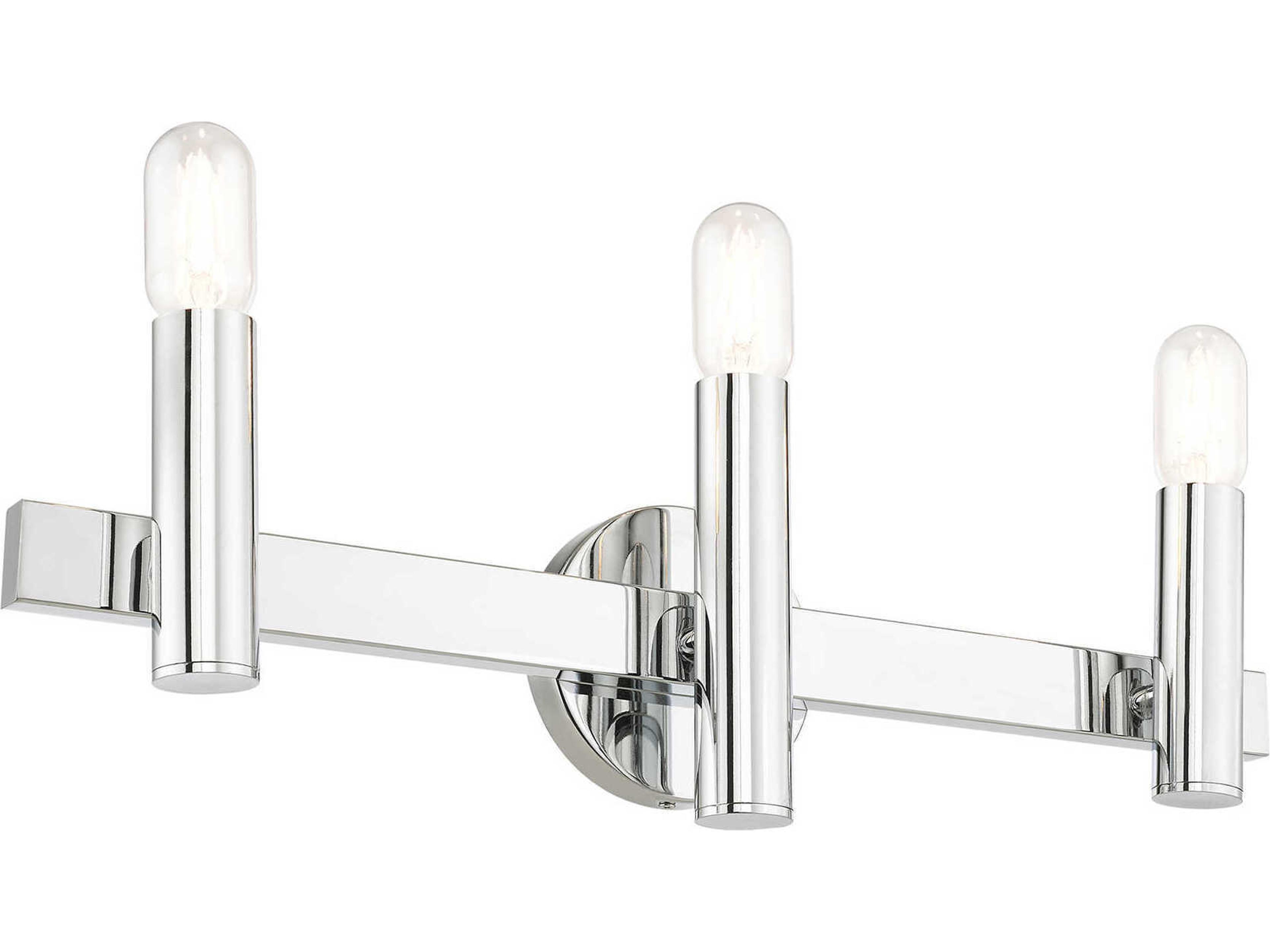 Livex Lighting Helsinki 3-Light Polished Chrome Vanity Light