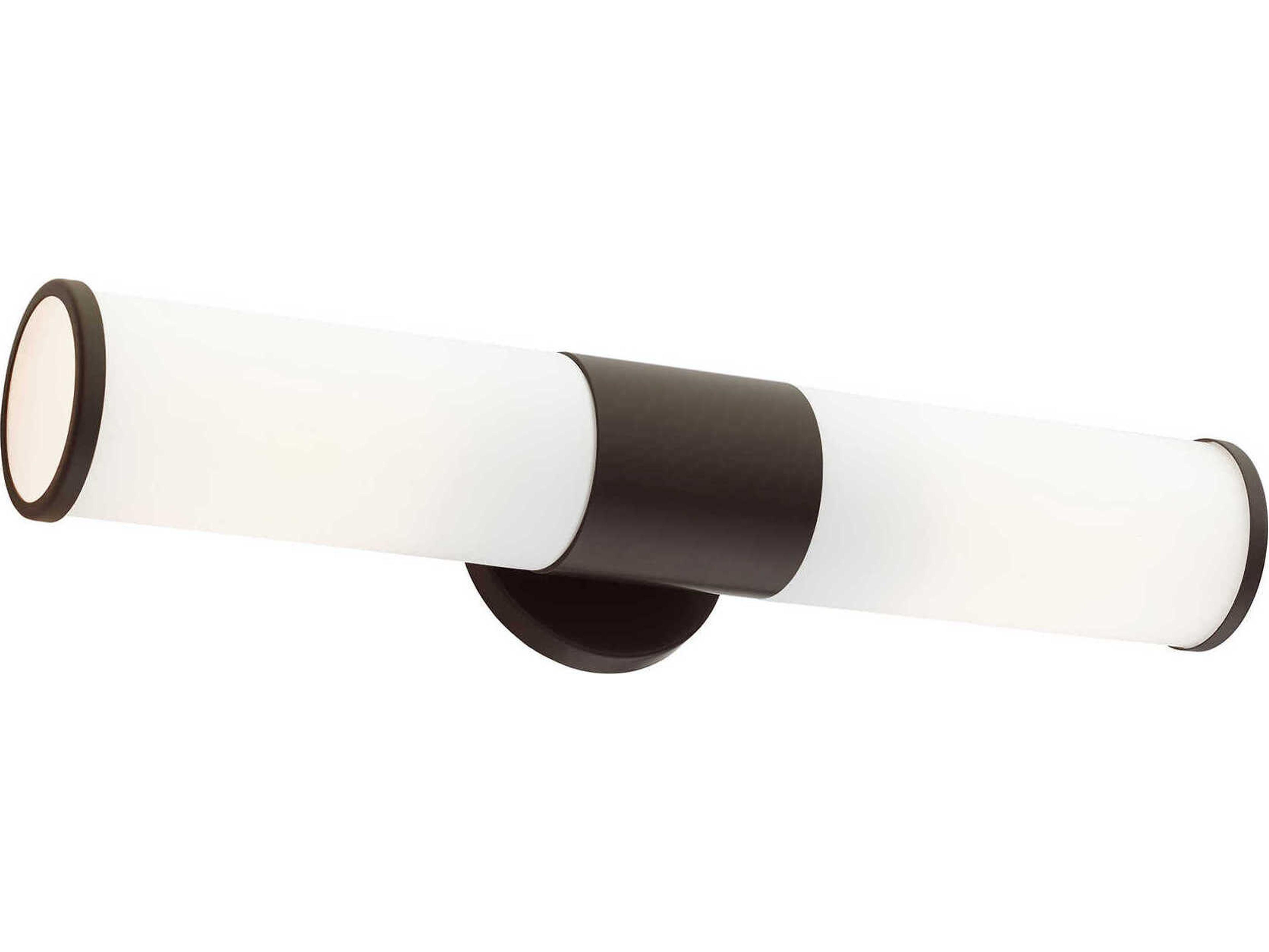 Livex Lighting Lindale 2-Light Bronze Glass Vanity Light