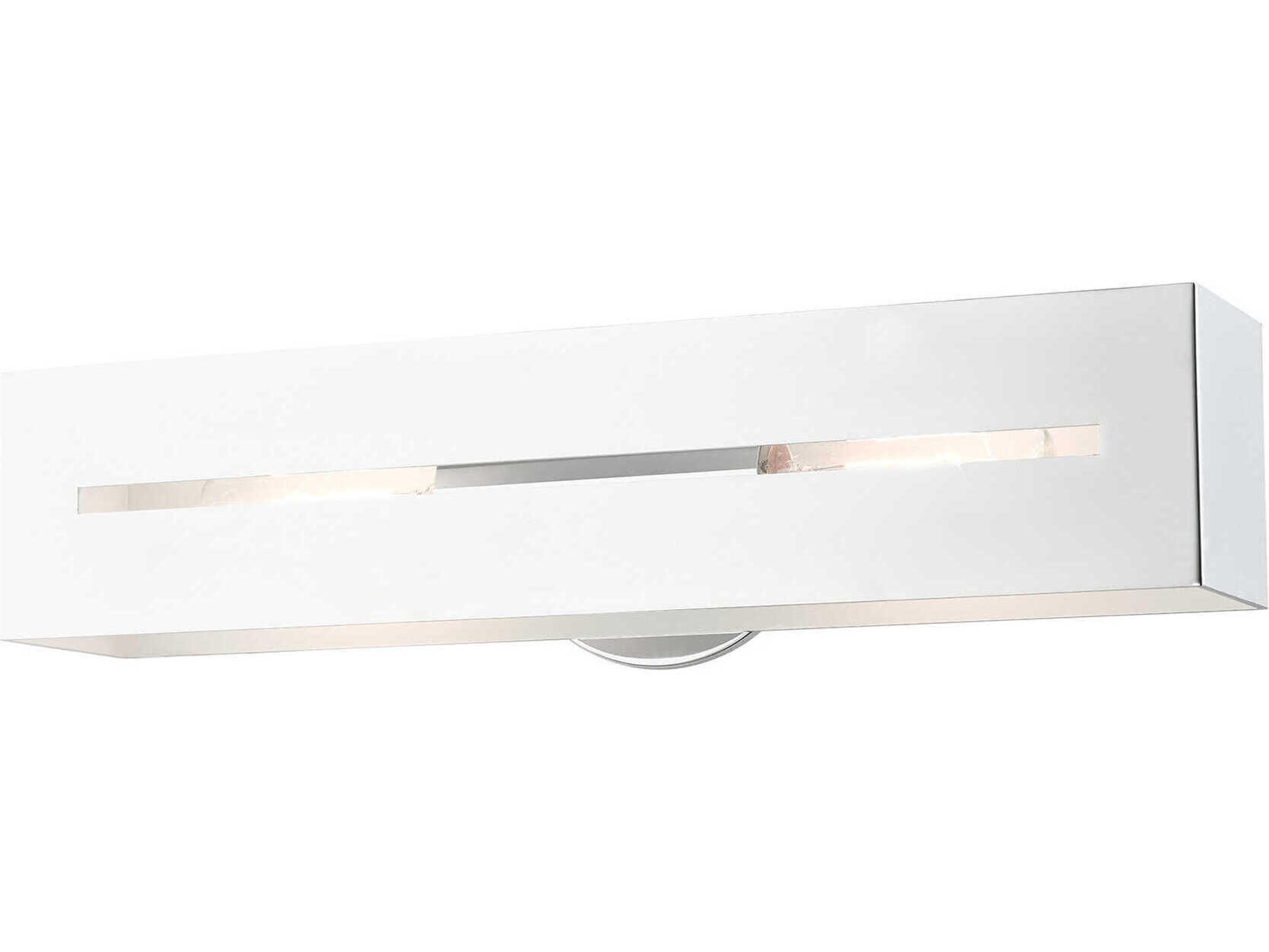 Livex Lighting Soma 2-Light Polished Chrome Vanity Light