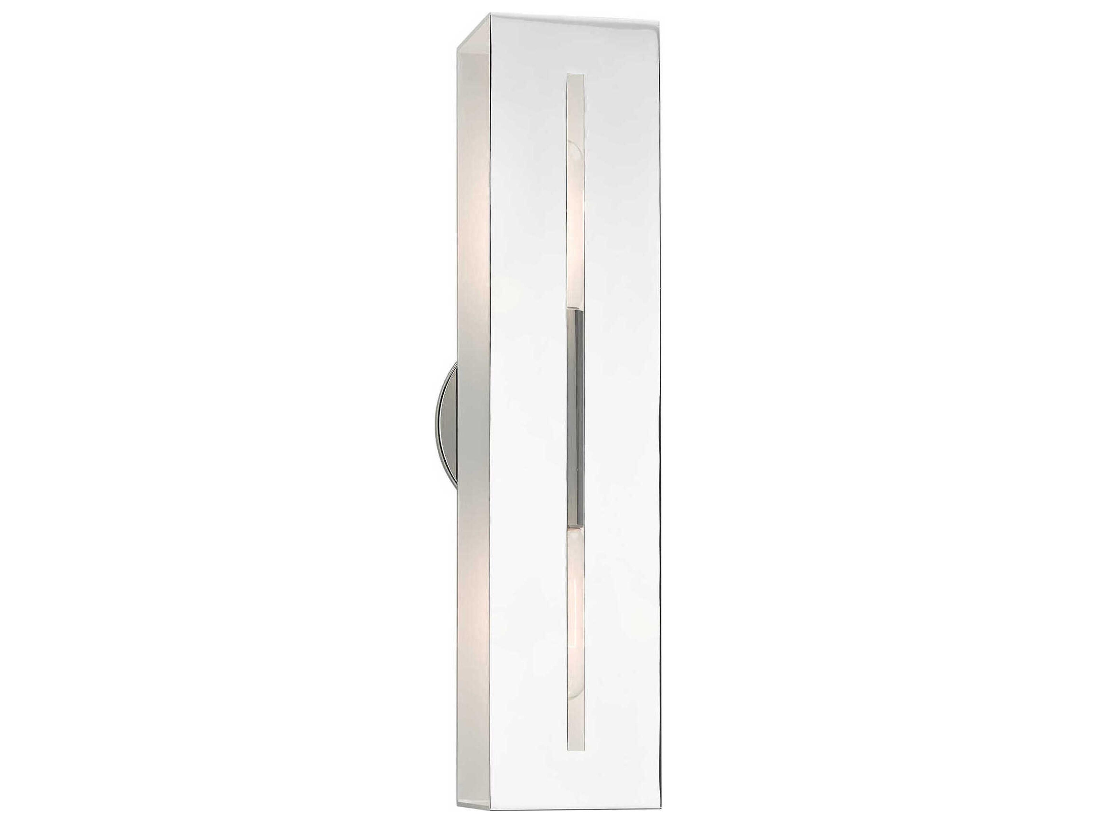 Livex Lighting Soma 2-Light Polished Chrome Vanity Light