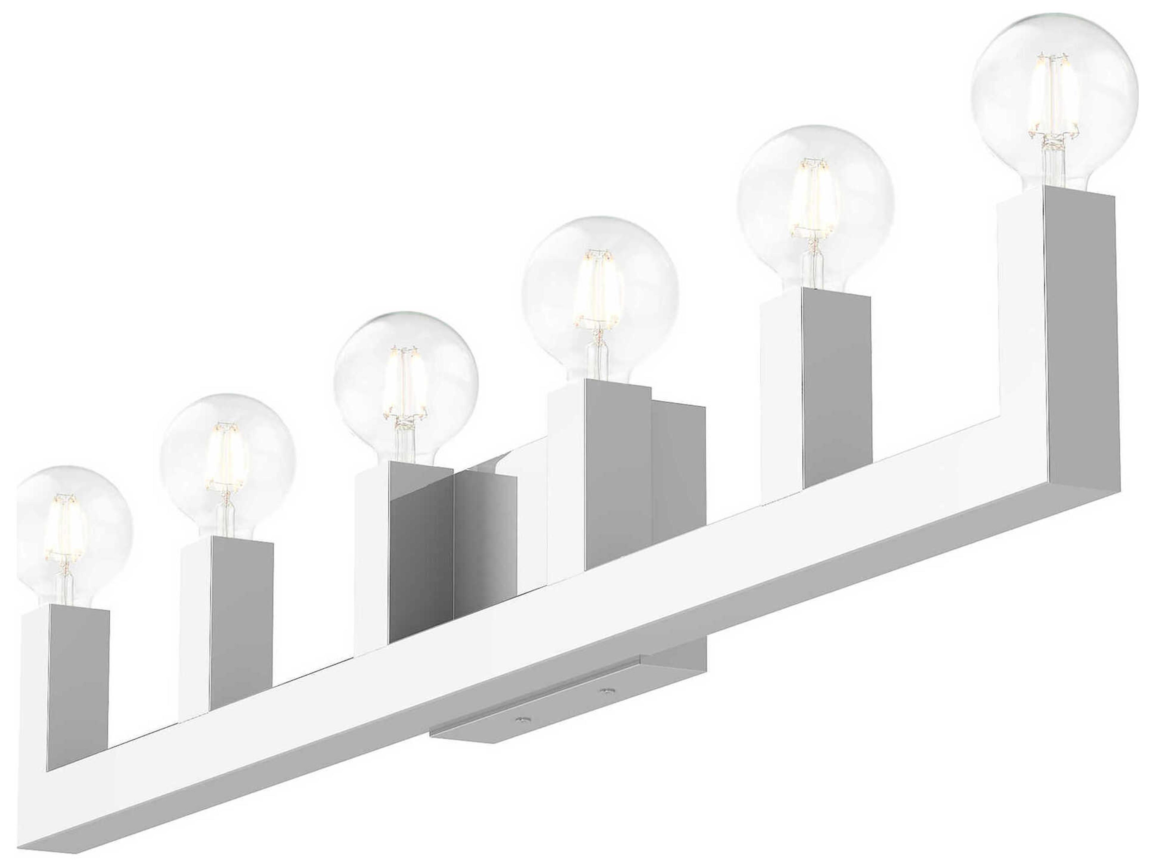 Livex Lighting Solna 6-Light Polished Chrome Vanity Light