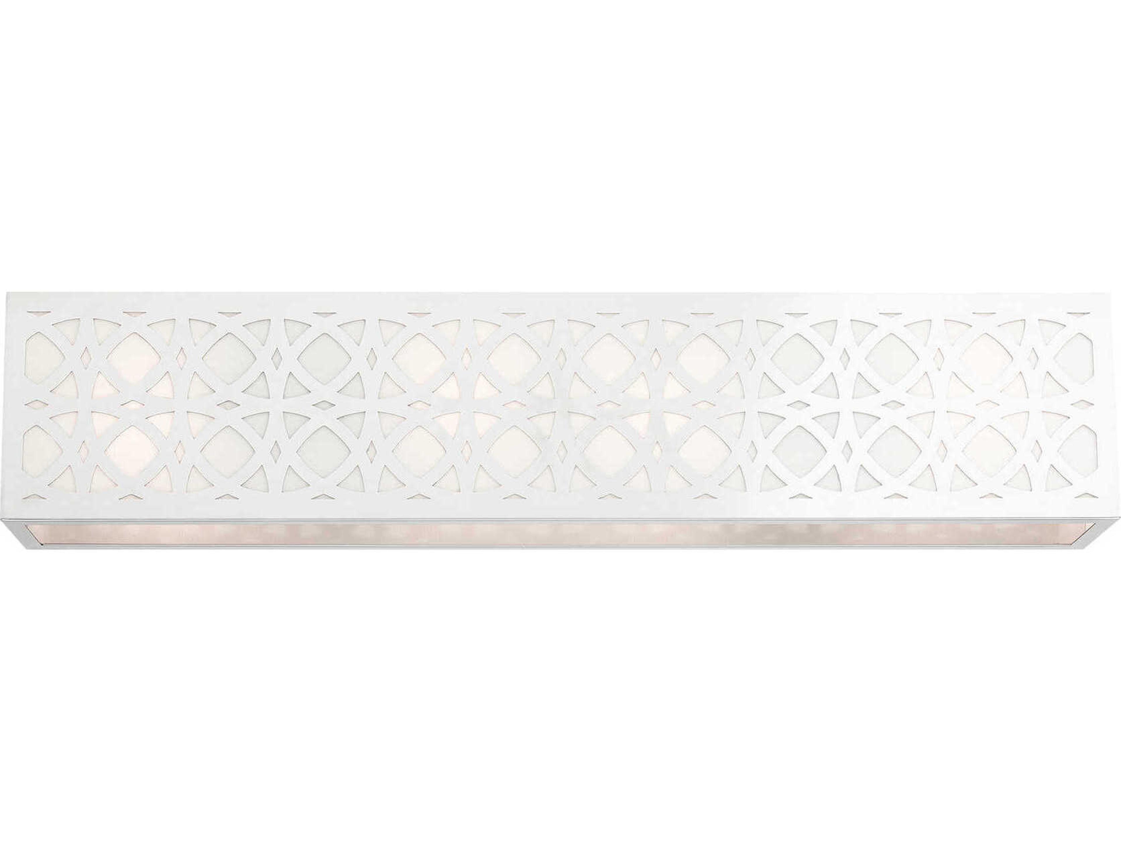 Livex Lighting Calinda 4-Light Polished Chrome Vanity Light