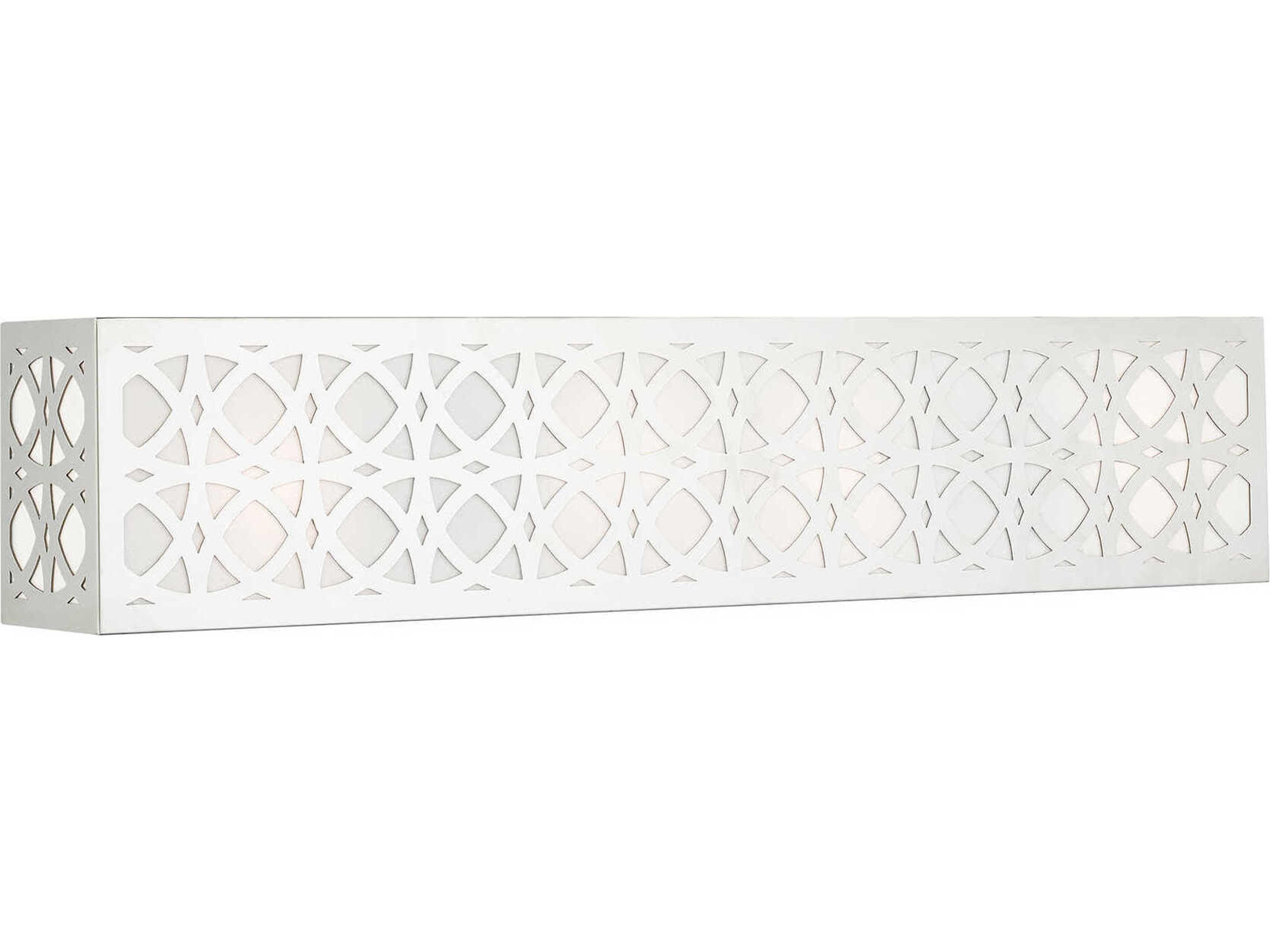 Livex Lighting Calinda 4-Light Polished Chrome Vanity Light