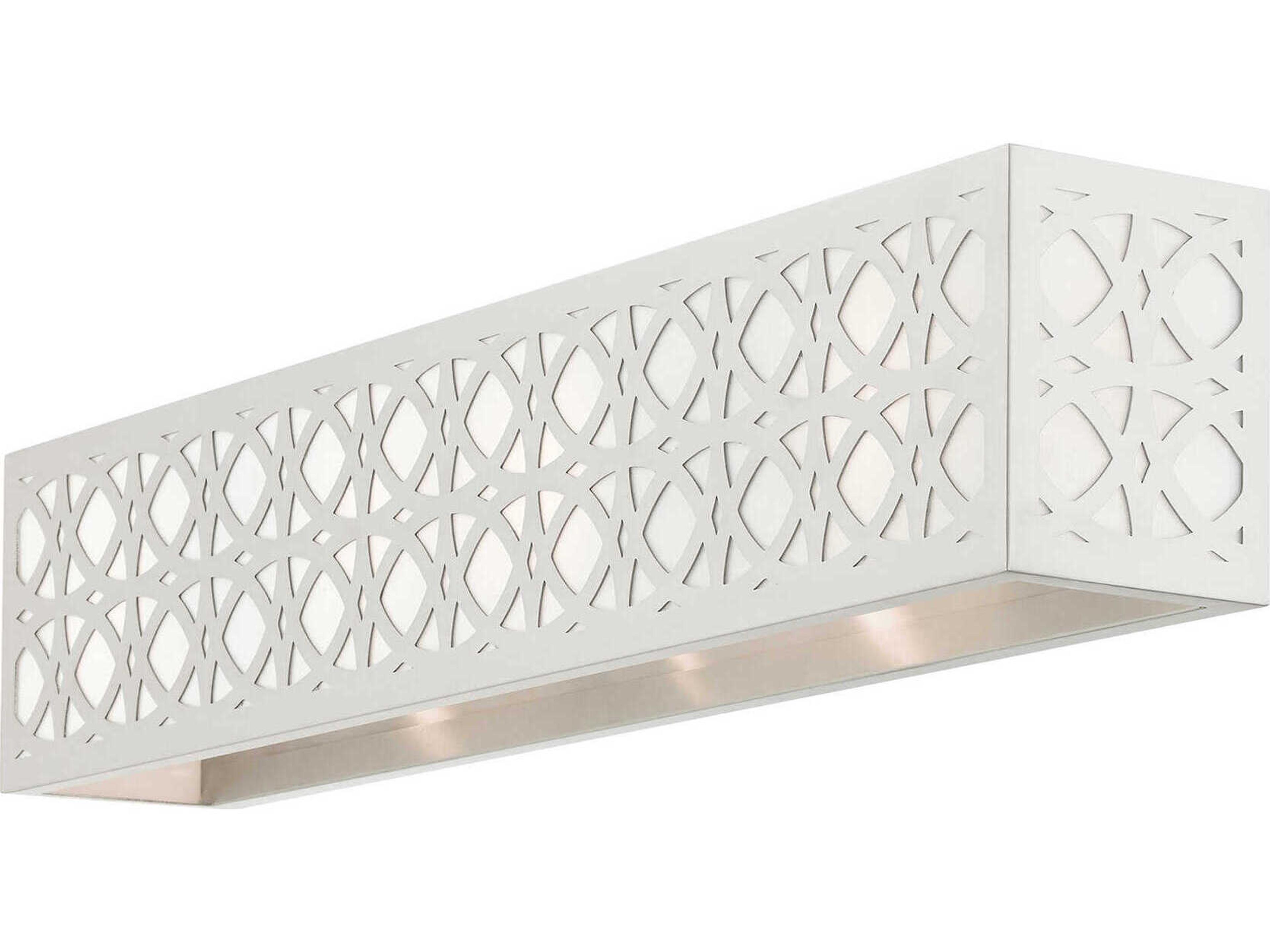 Livex Lighting Calinda 4-Light Brushed Nickel Vanity Light