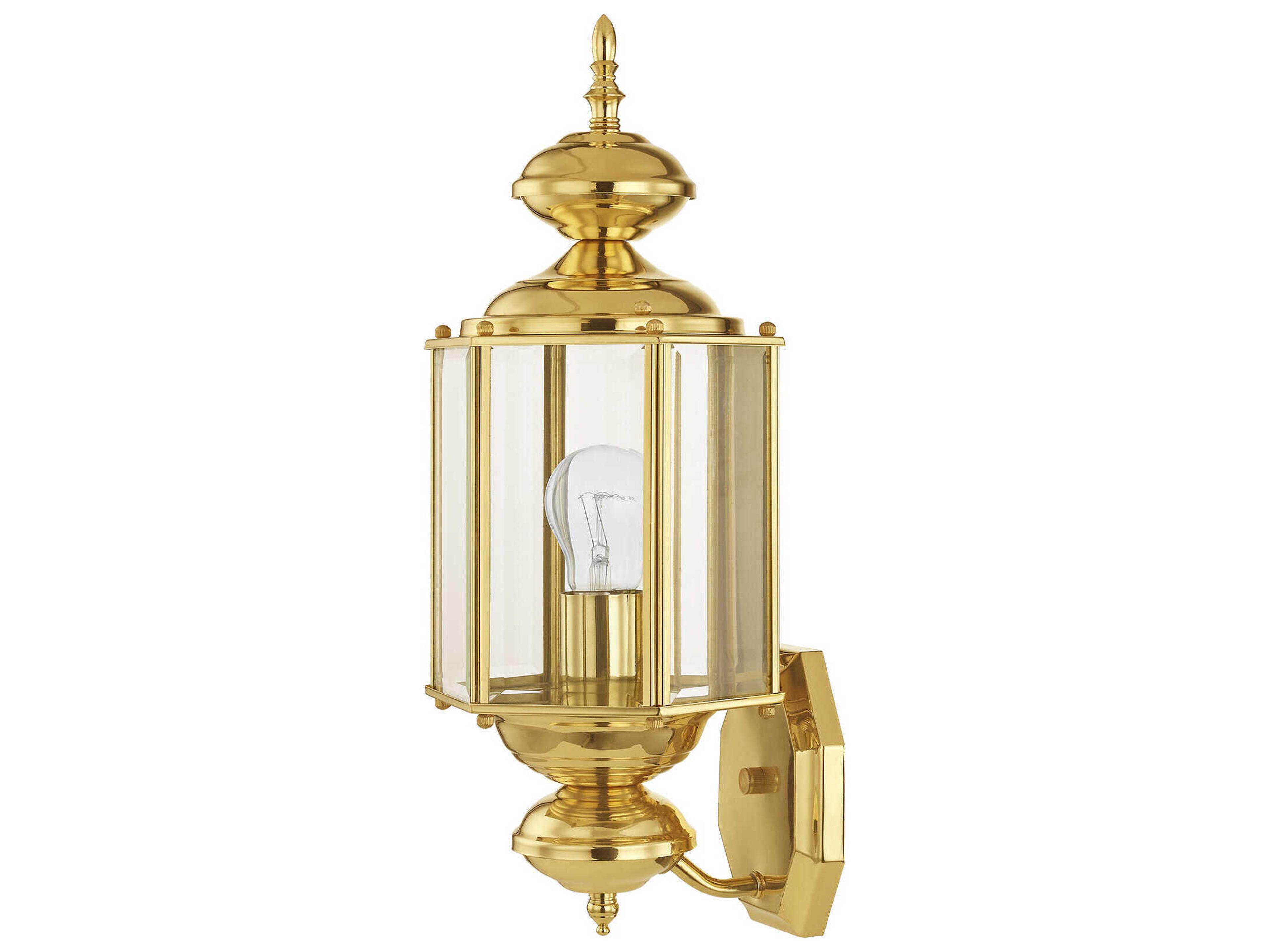 Livex Lighting Outdoor Basics 1 - Light Wall Light