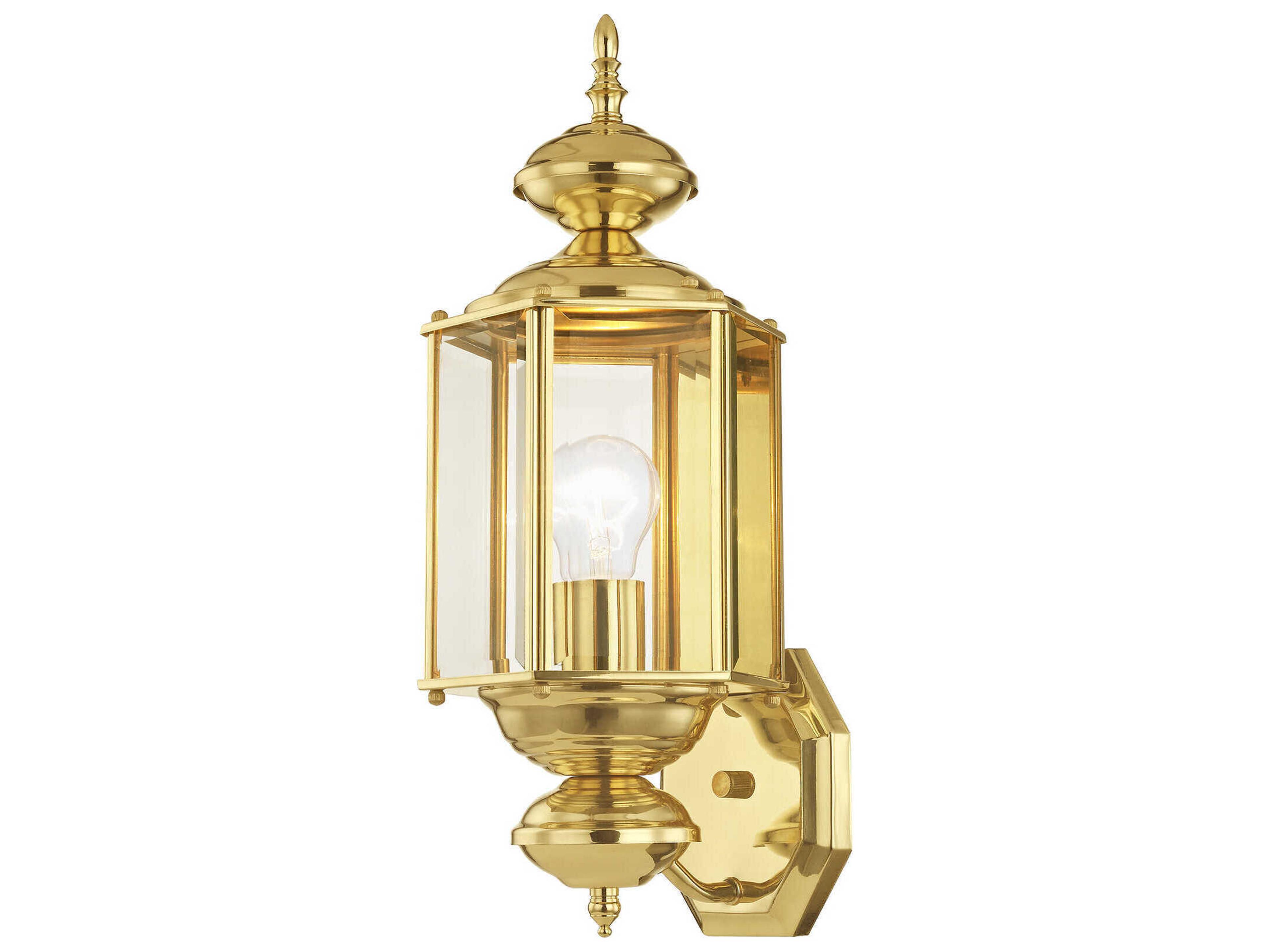 Livex Lighting Outdoor Basics 1 - Light Wall Light