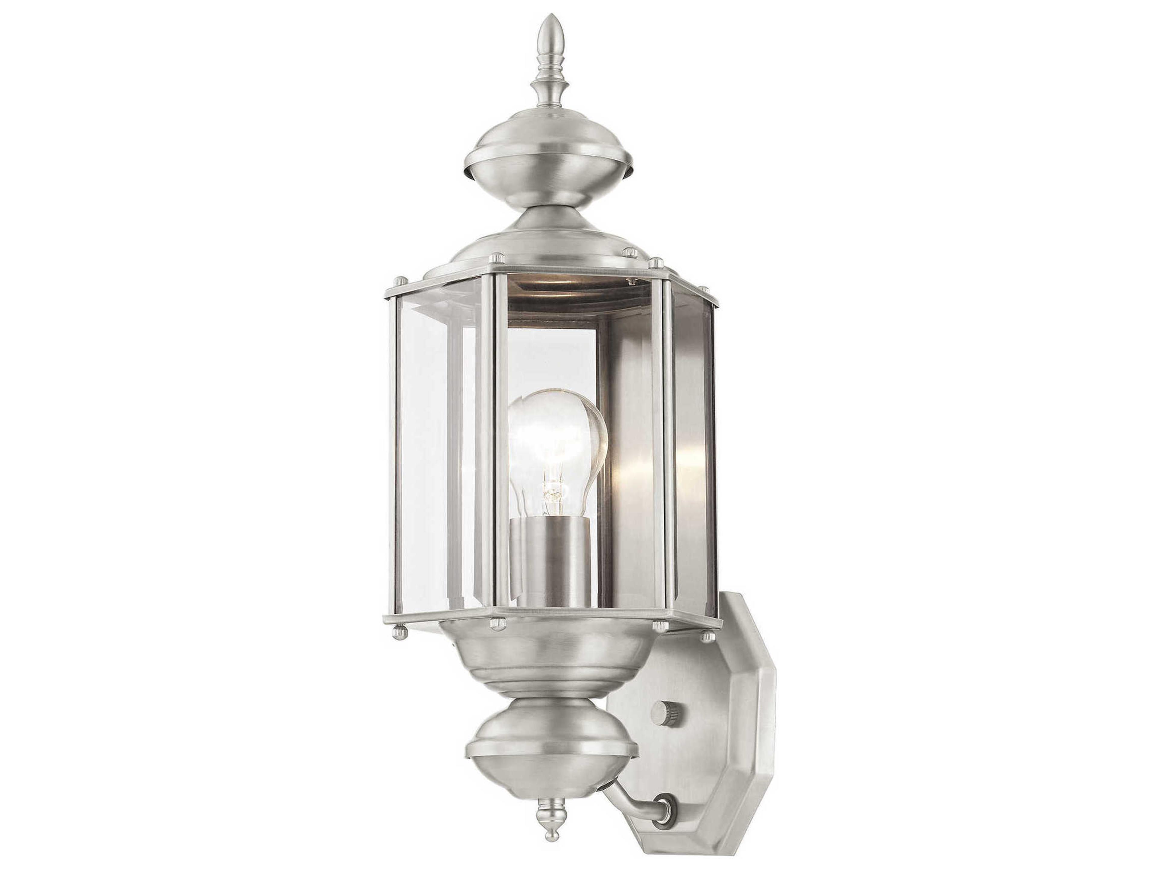 Livex Lighting Outdoor Basics 1 - Light Wall Light